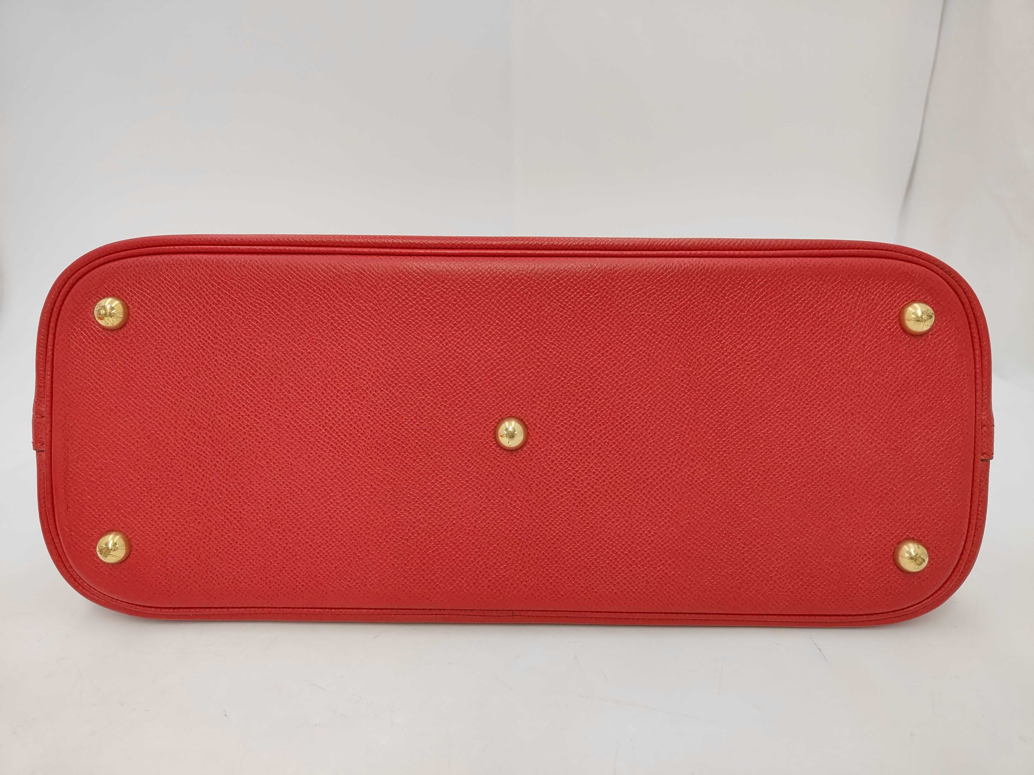 Bolide 35 Red, Stamped Z, with Strap, Handbag — view 7