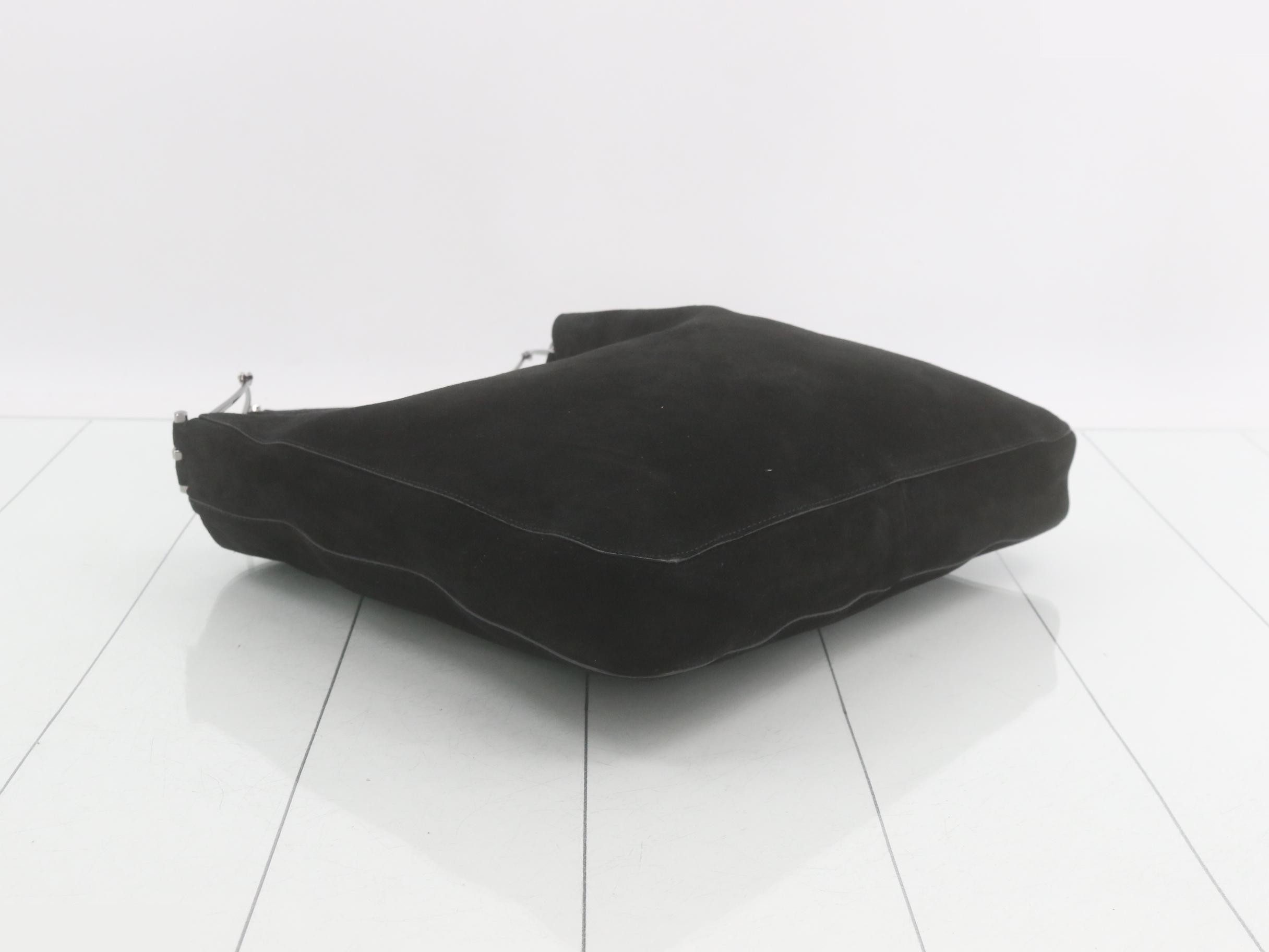 Suede shoulder bag, 001 3181 — view 5
