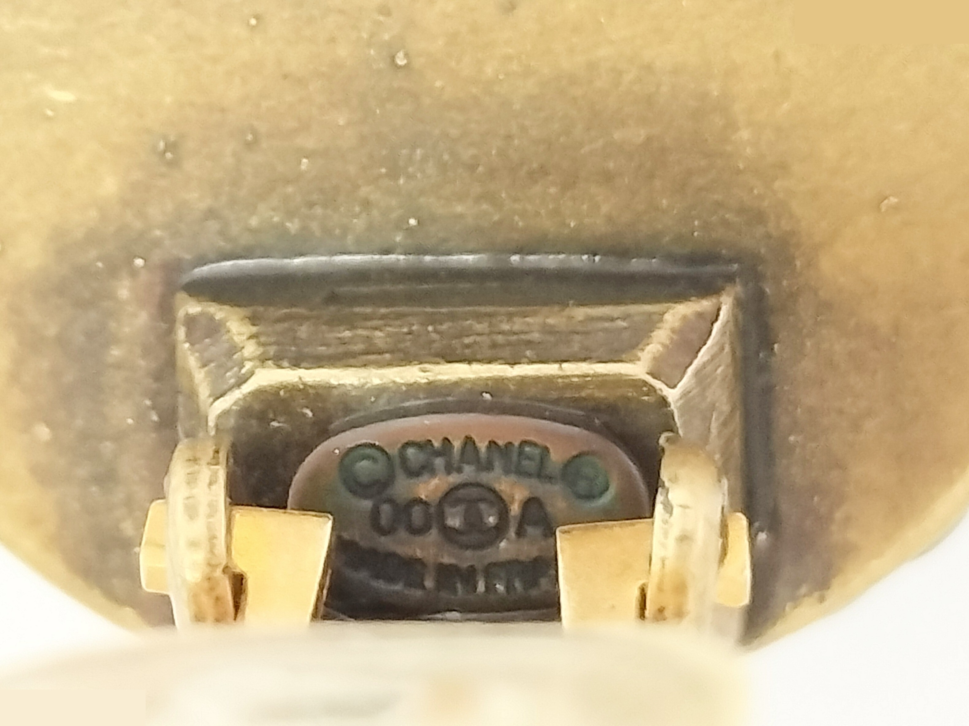 Unused Coco Black Gold Earrings — view 4