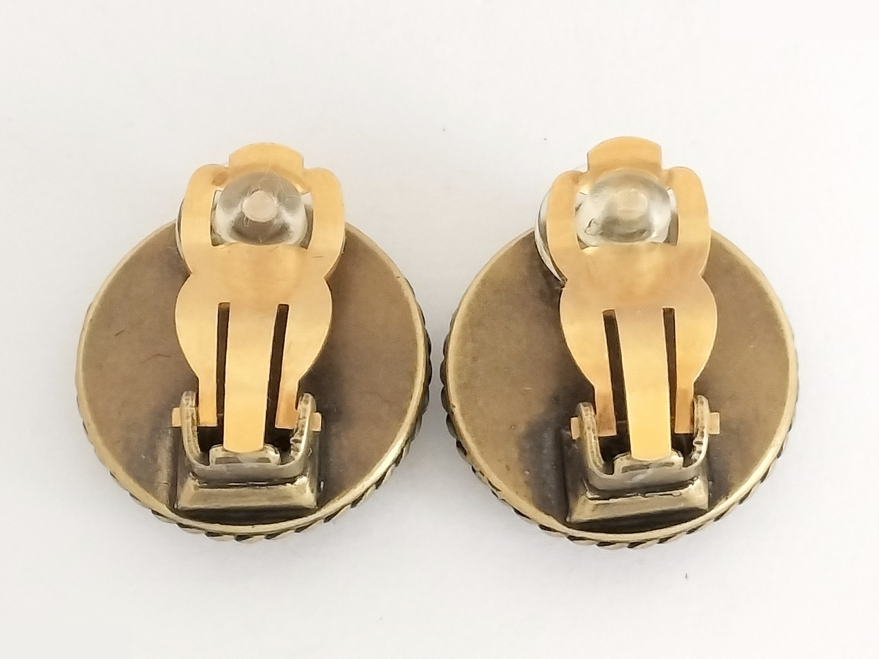 Unused Coco Black Gold Earrings — view 5