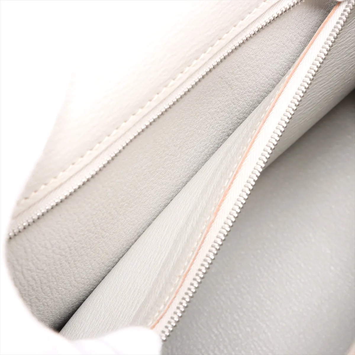 [Individually wrapped] Hermes Kelly 28 LeTourne Verso Vaux Epson Lime x Pearl Gray Silver hardware O:2011 — view 9