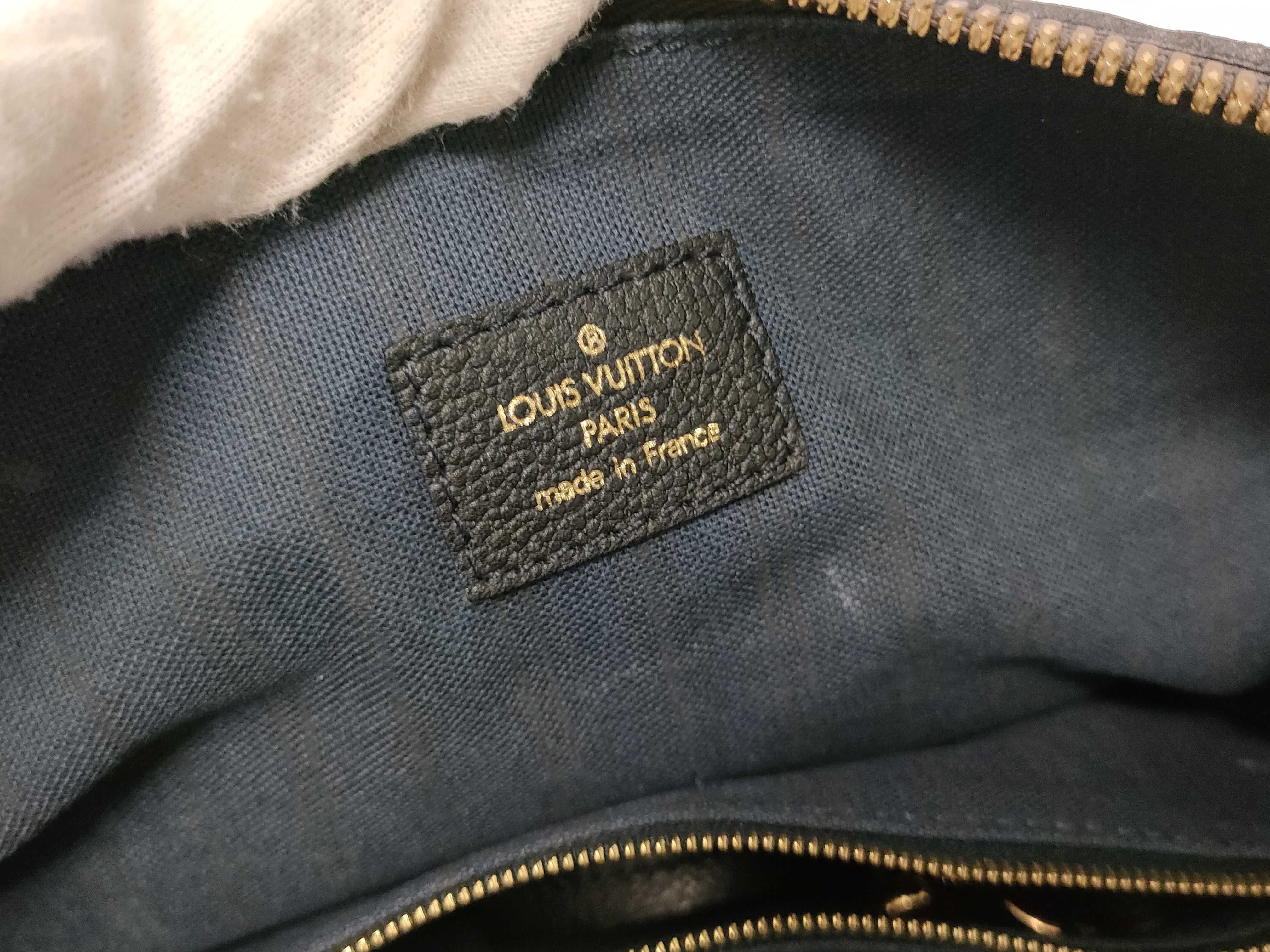 Monogram Empreinte ID - Monogram Empreinte Lumineuse PM M93410 Navy Blue Handbag — view 11
