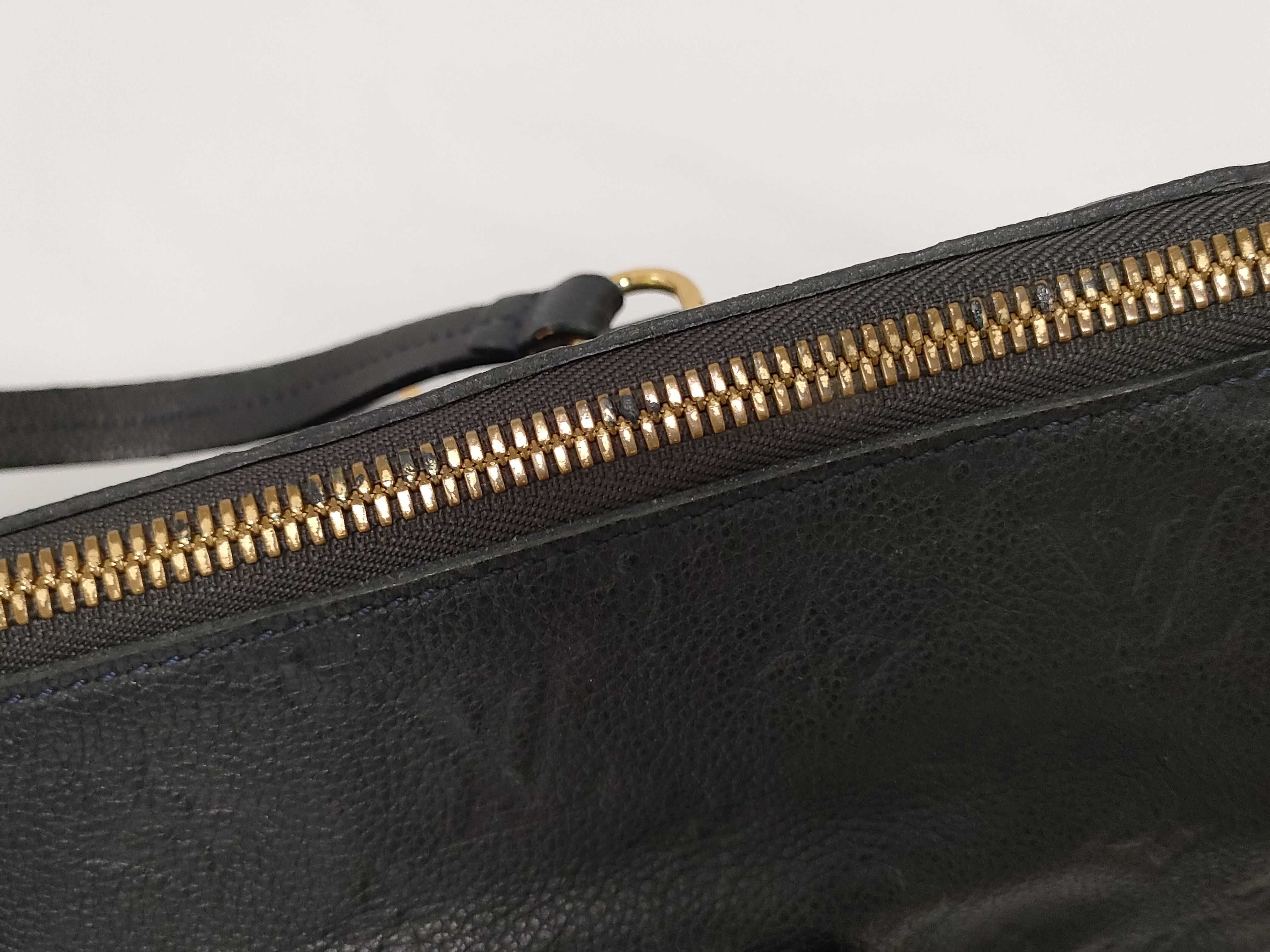 Monogram Empreinte ID - Monogram Empreinte Lumineuse PM M93410 Navy Blue Handbag — view 3