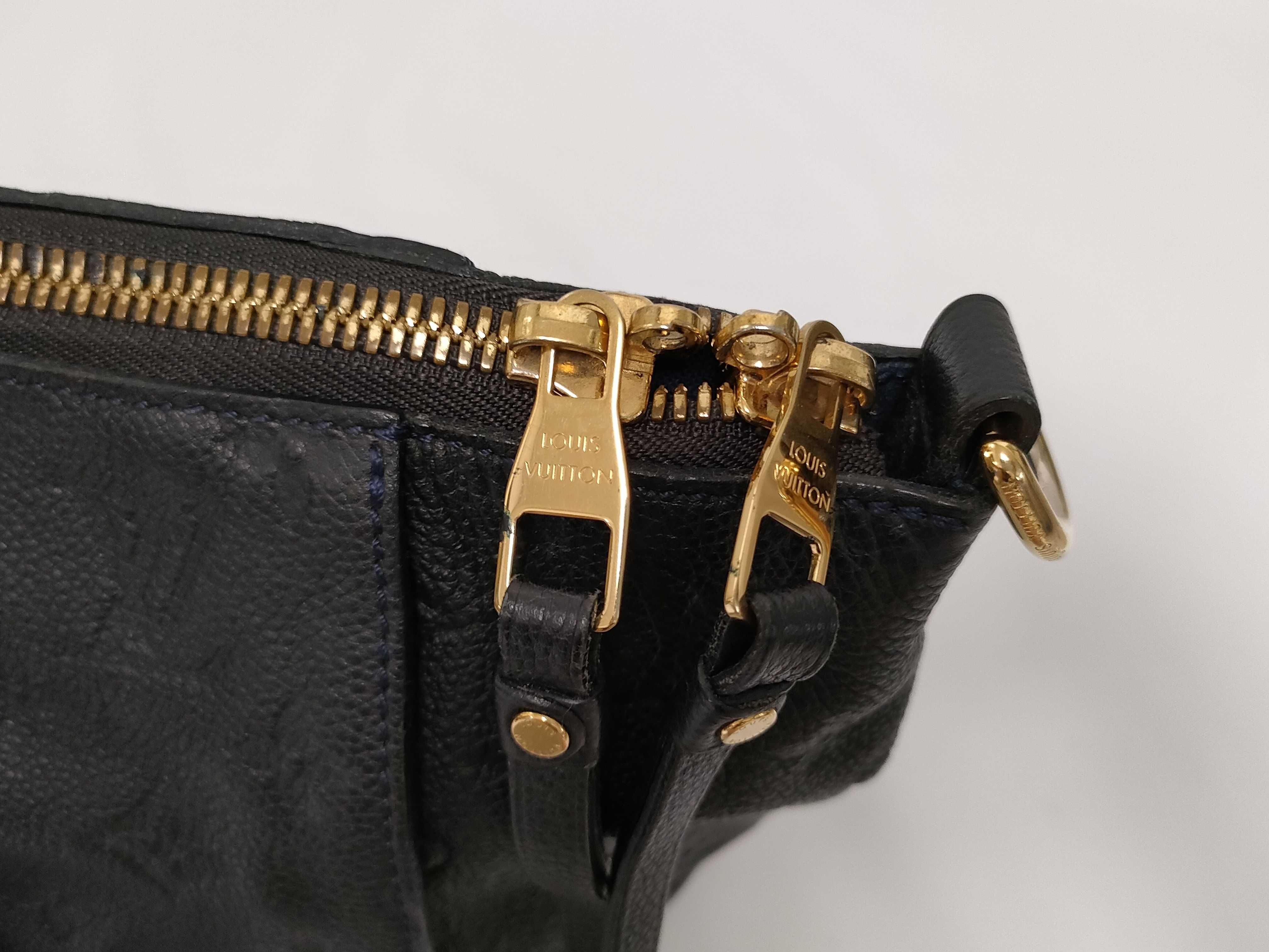 Monogram Empreinte ID - Monogram Empreinte Lumineuse PM M93410 Navy Blue Handbag — view 4