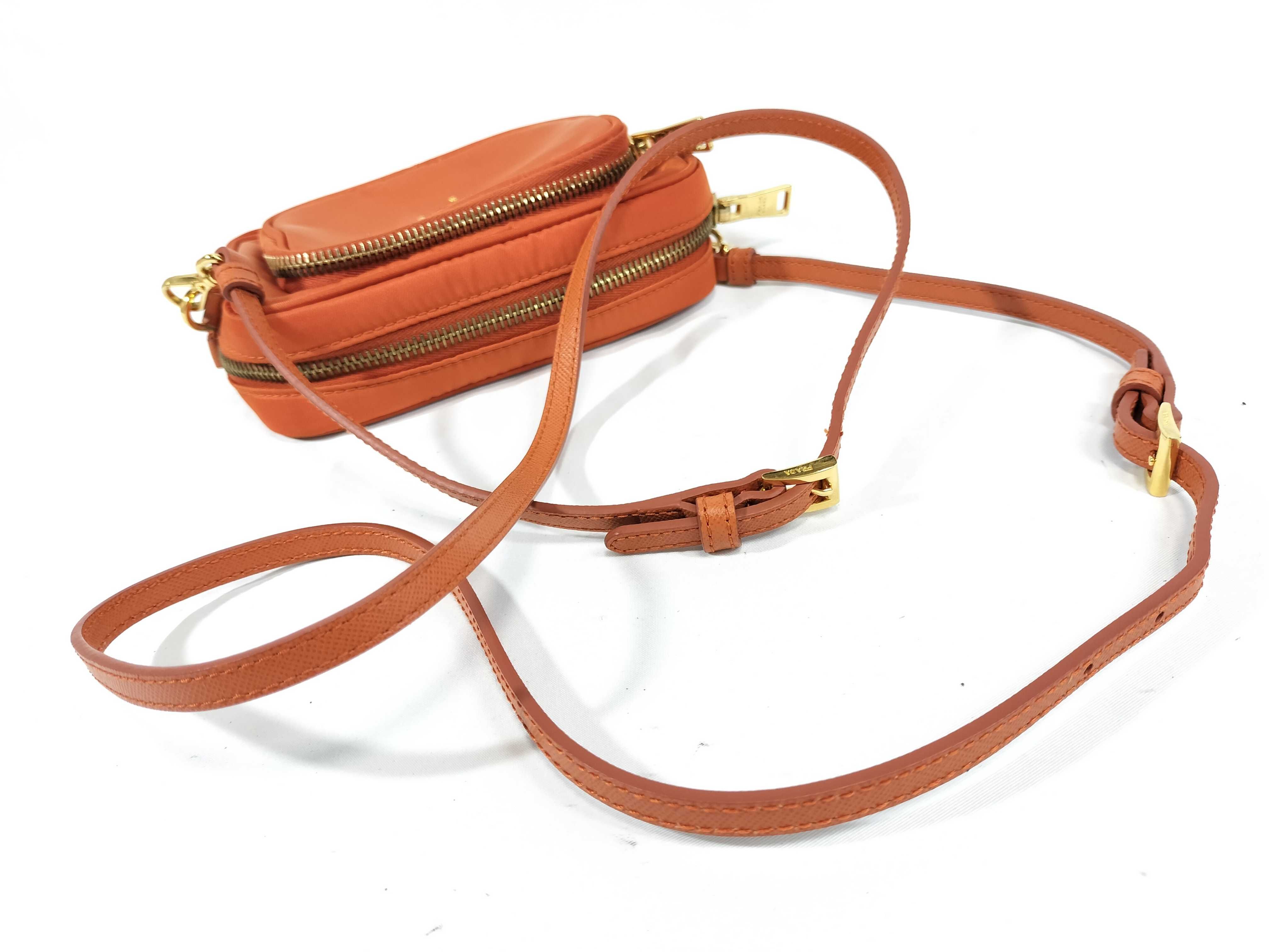 Shoulder Bag Nylon Orange Shoulder Bag — view 3