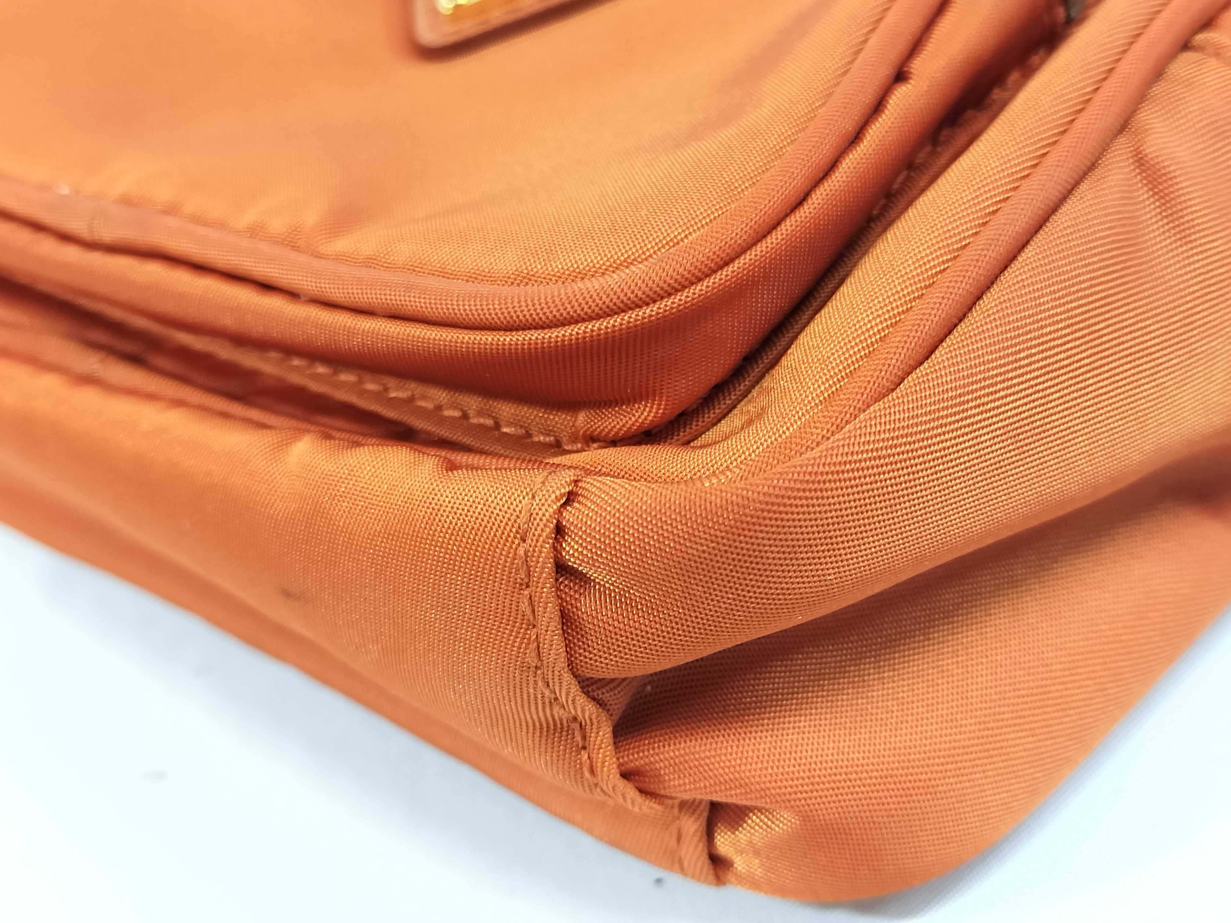 Shoulder Bag Nylon Orange Shoulder Bag — view 7