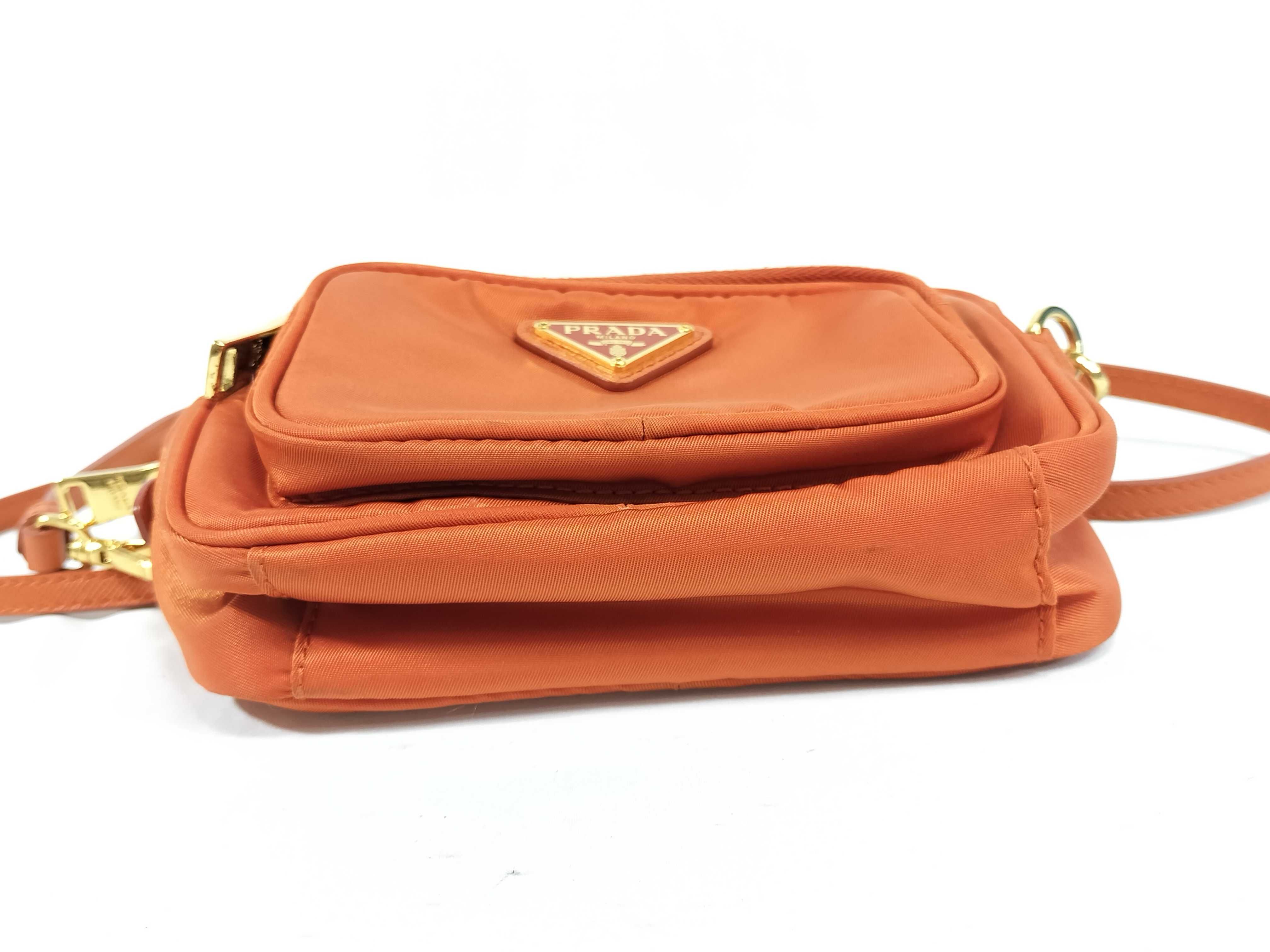 Shoulder Bag Nylon Orange Shoulder Bag — view 8