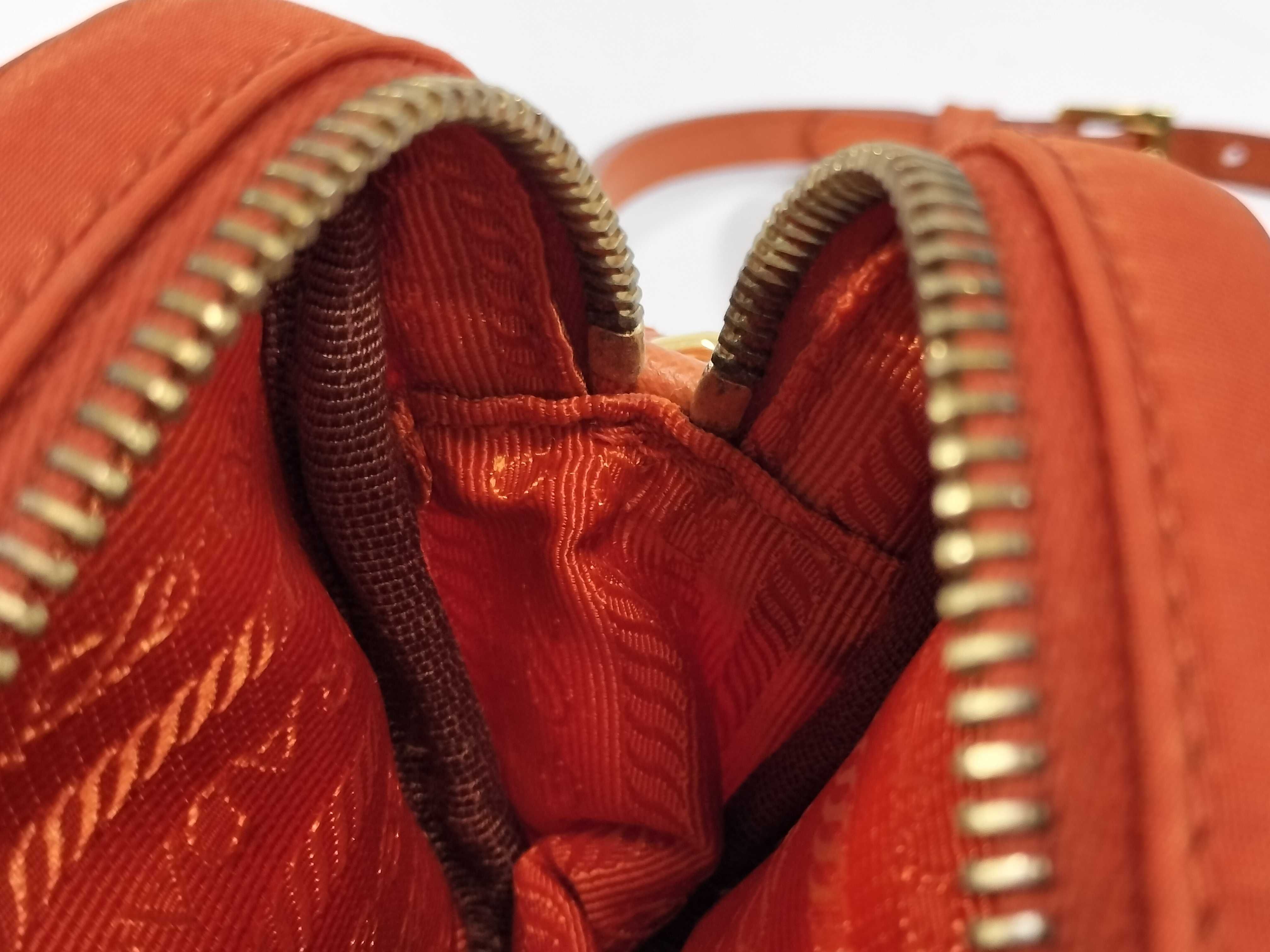 Shoulder Bag Nylon Orange Shoulder Bag — view 9