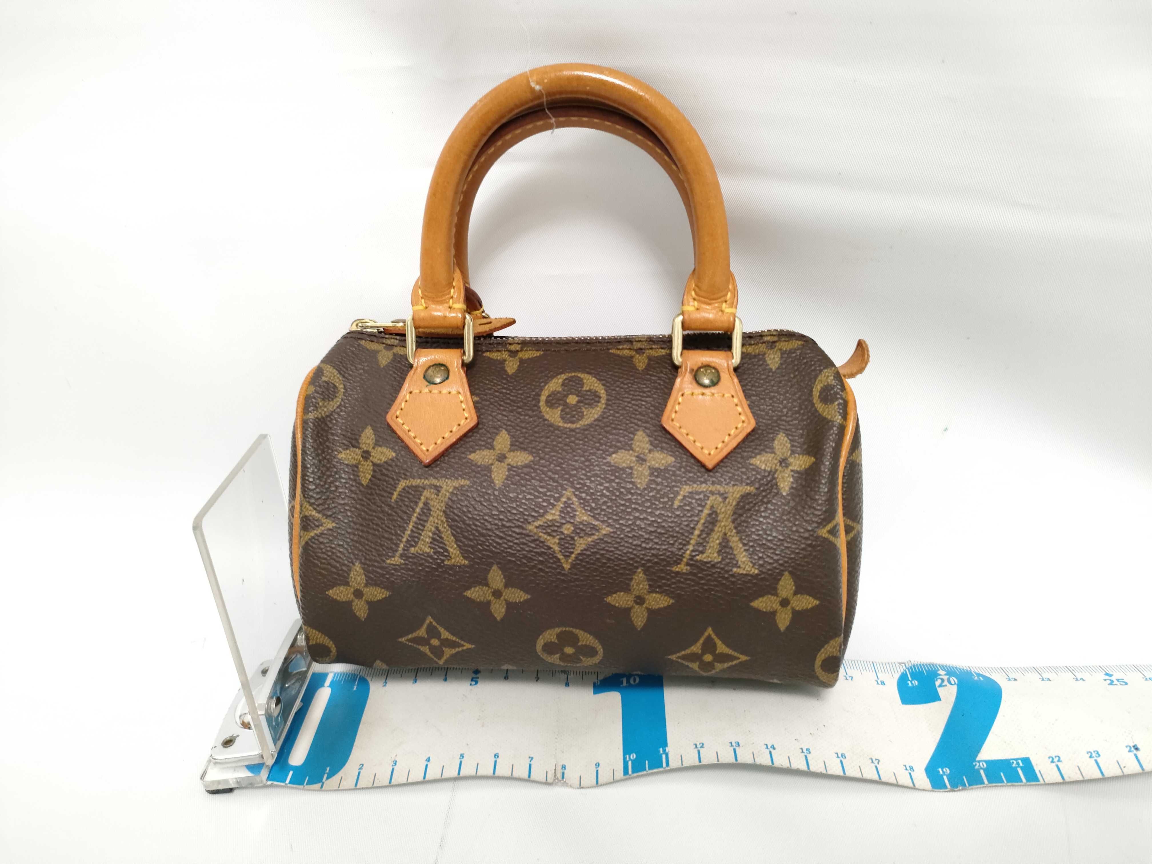 Monogram Mini Speedy M41534 TH0927 Brown Handbag — view 2