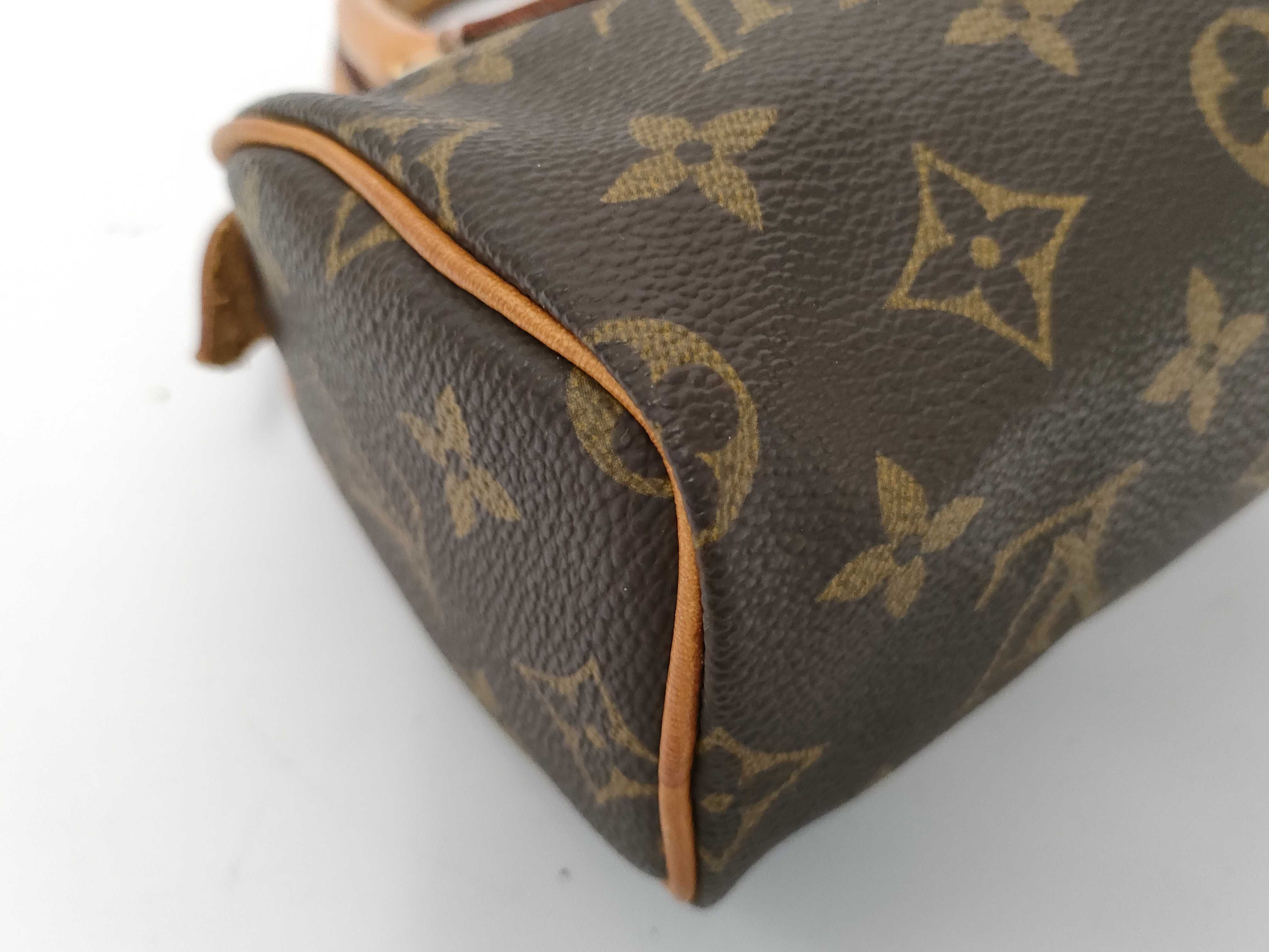 Monogram Mini Speedy M41534 TH0927 Brown Handbag — view 4