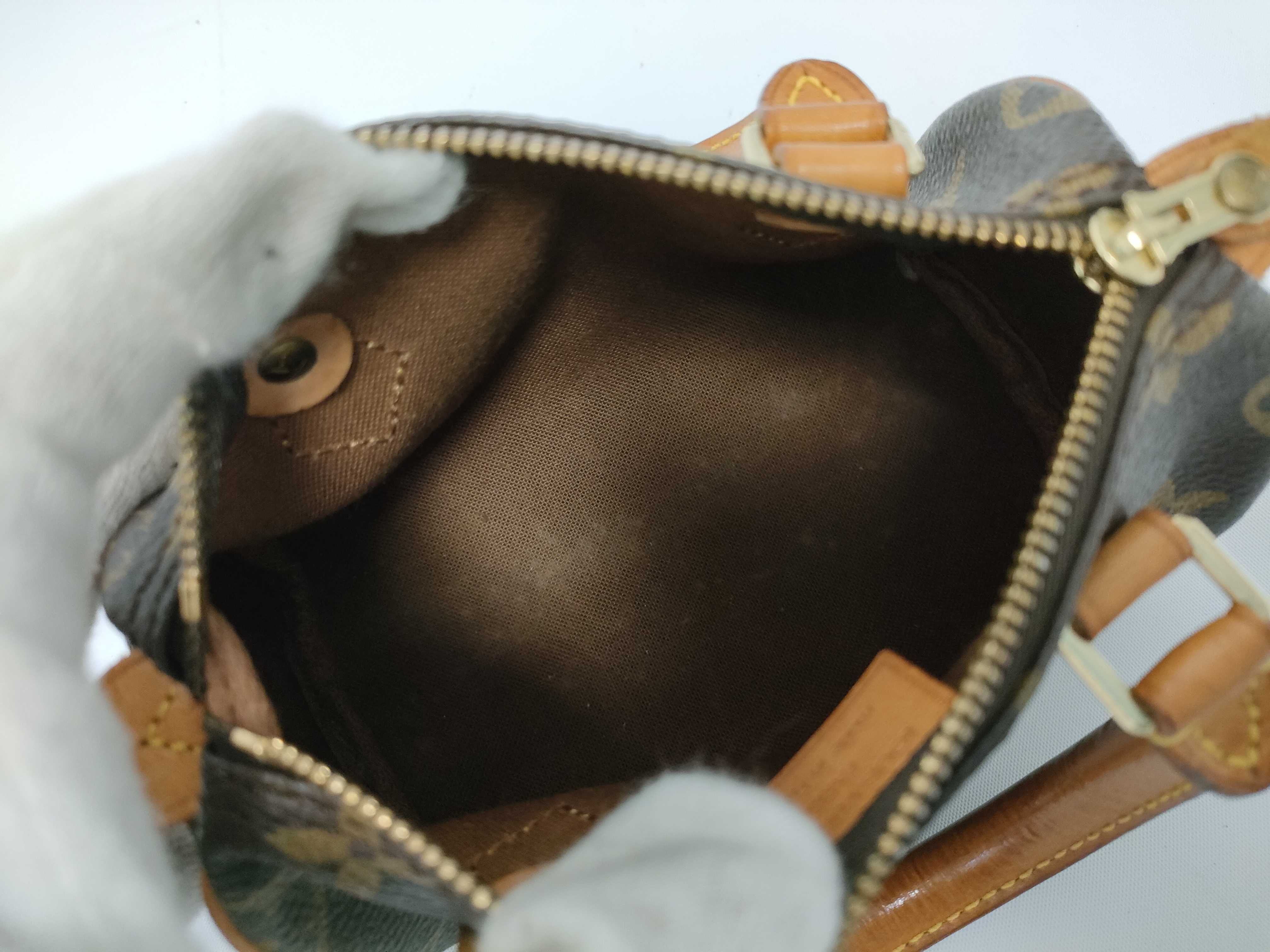 Monogram Mini Speedy M41534 TH0927 Brown Handbag — view 9