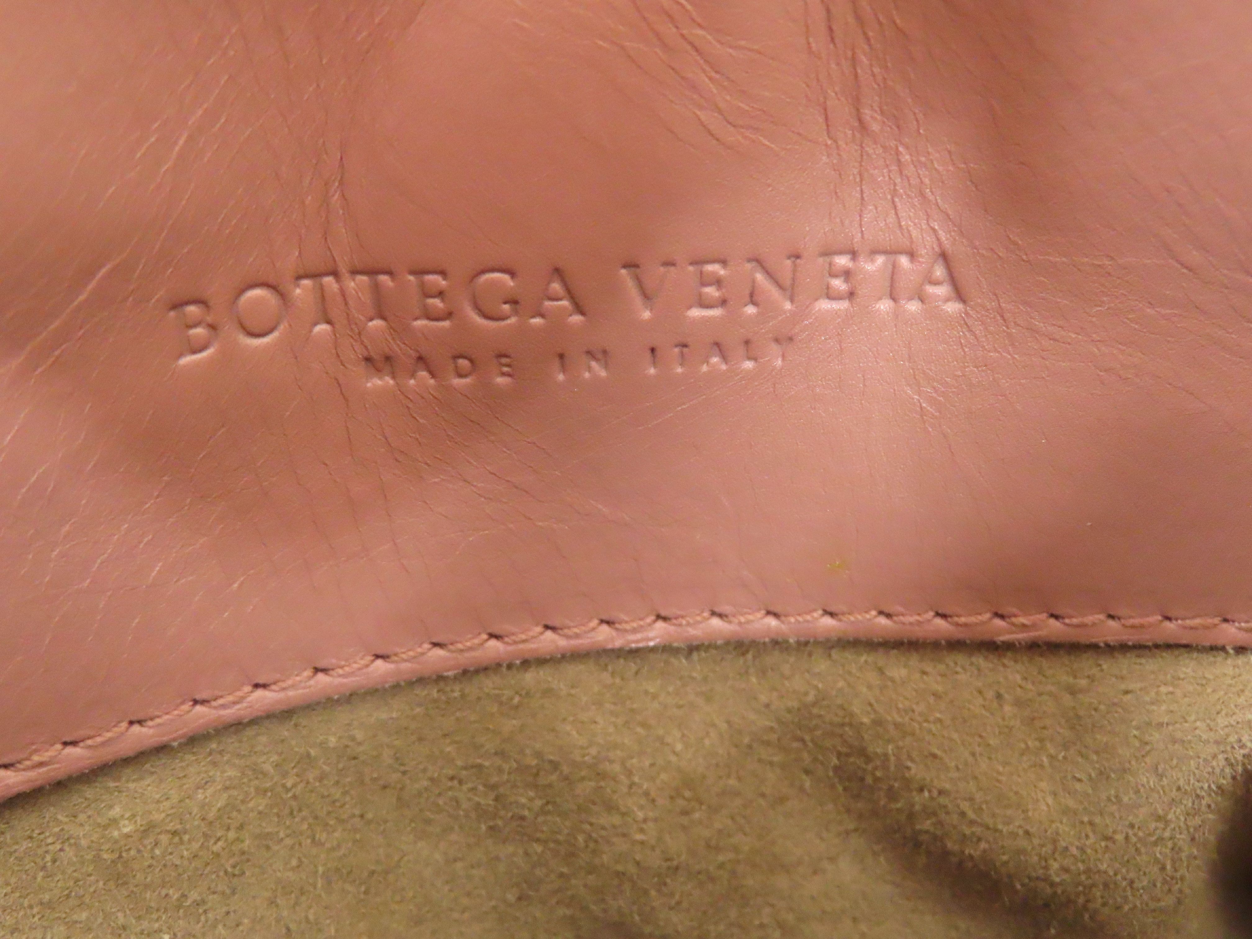 Intrecciato PH- Roma Hand Bag Pink Leather Handbag — view 10