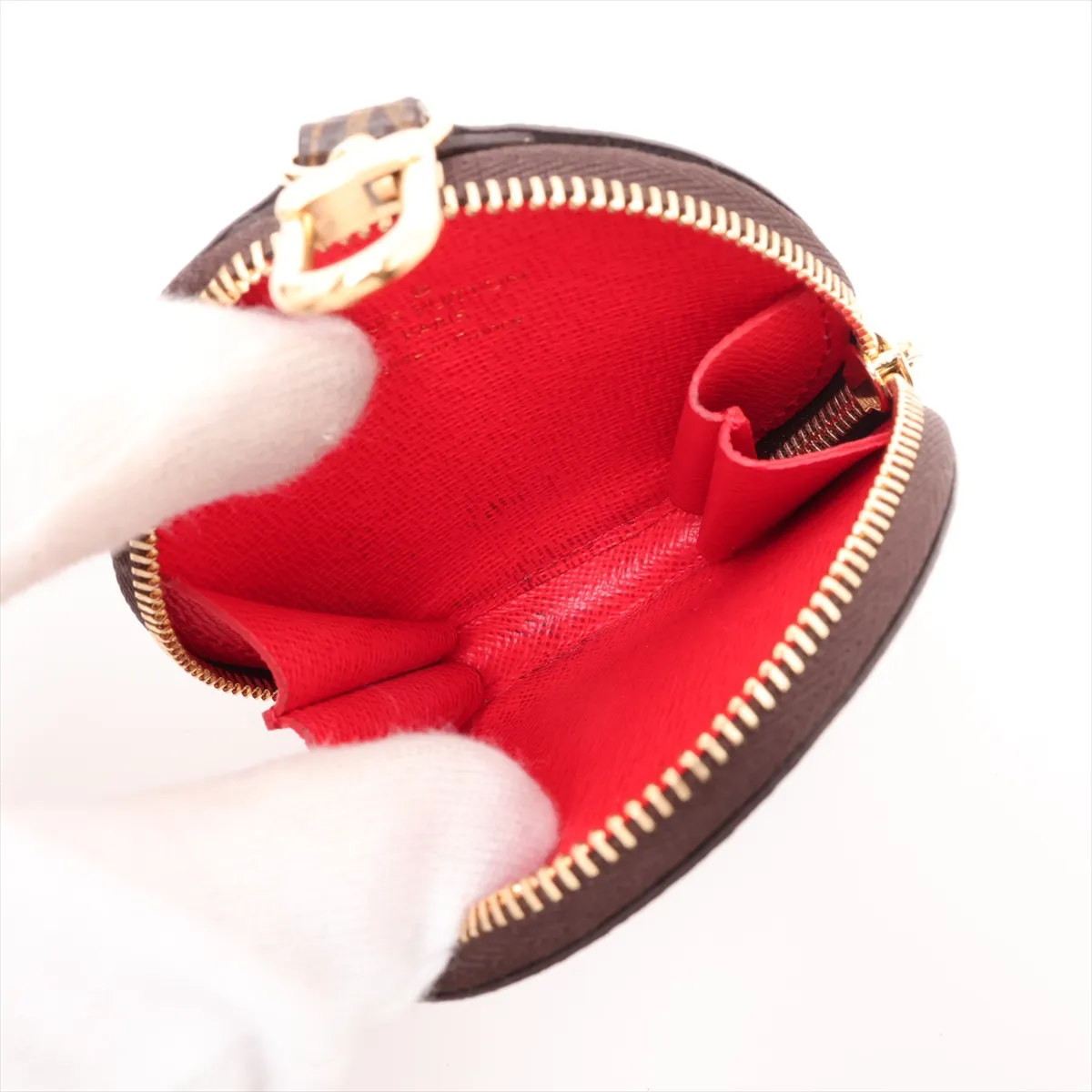 Giant Monogram Reverse OnTheGo EW M46653 Brown (RFID detected) — view 12