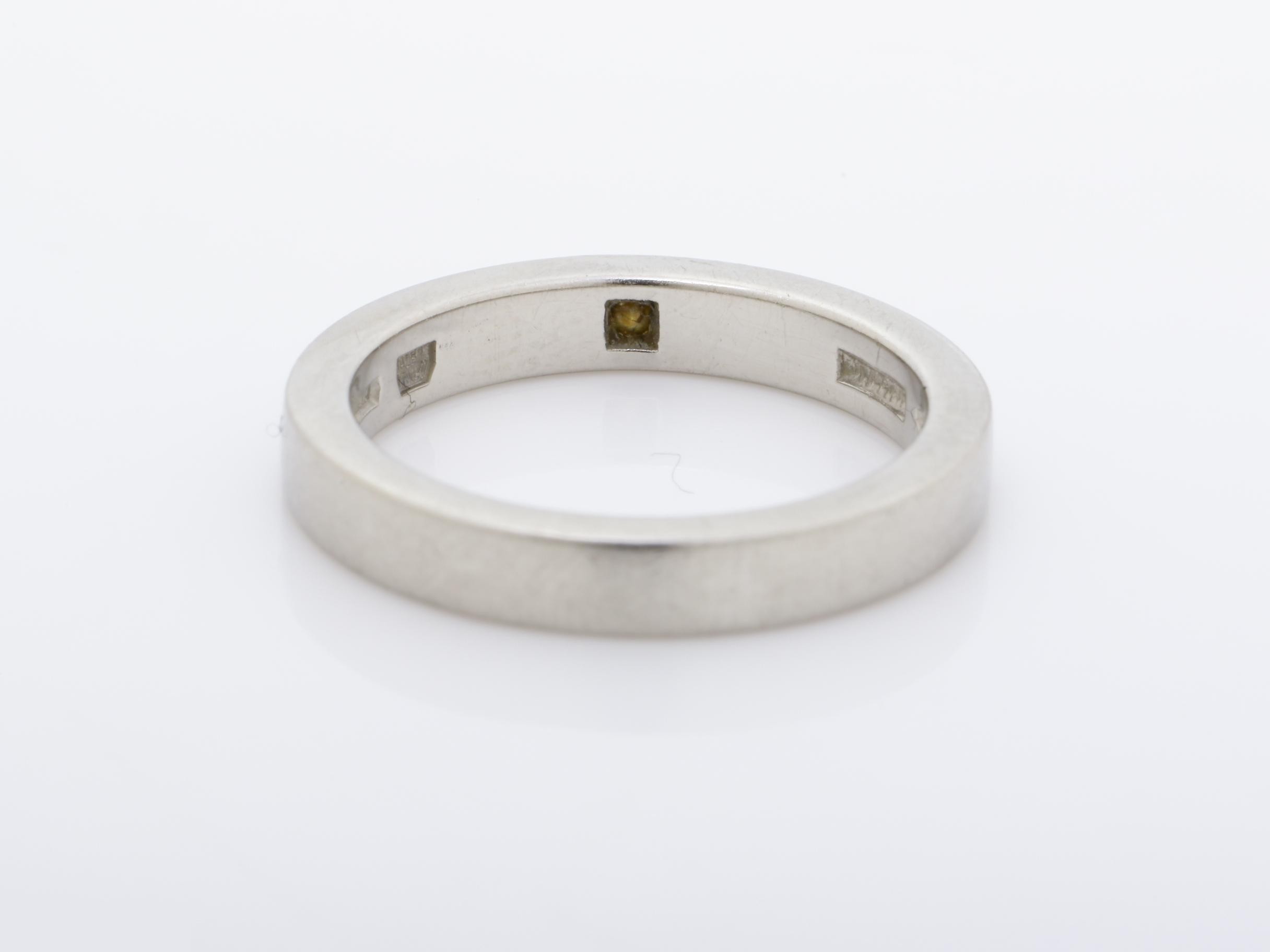 ring, Pt950, diamond, 5.2g — view 4