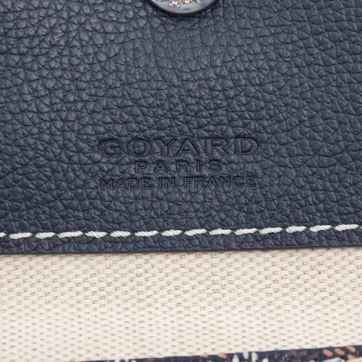 Saint Louis PM PVC x Leather Pouch Navy Pouch Only — view 6
