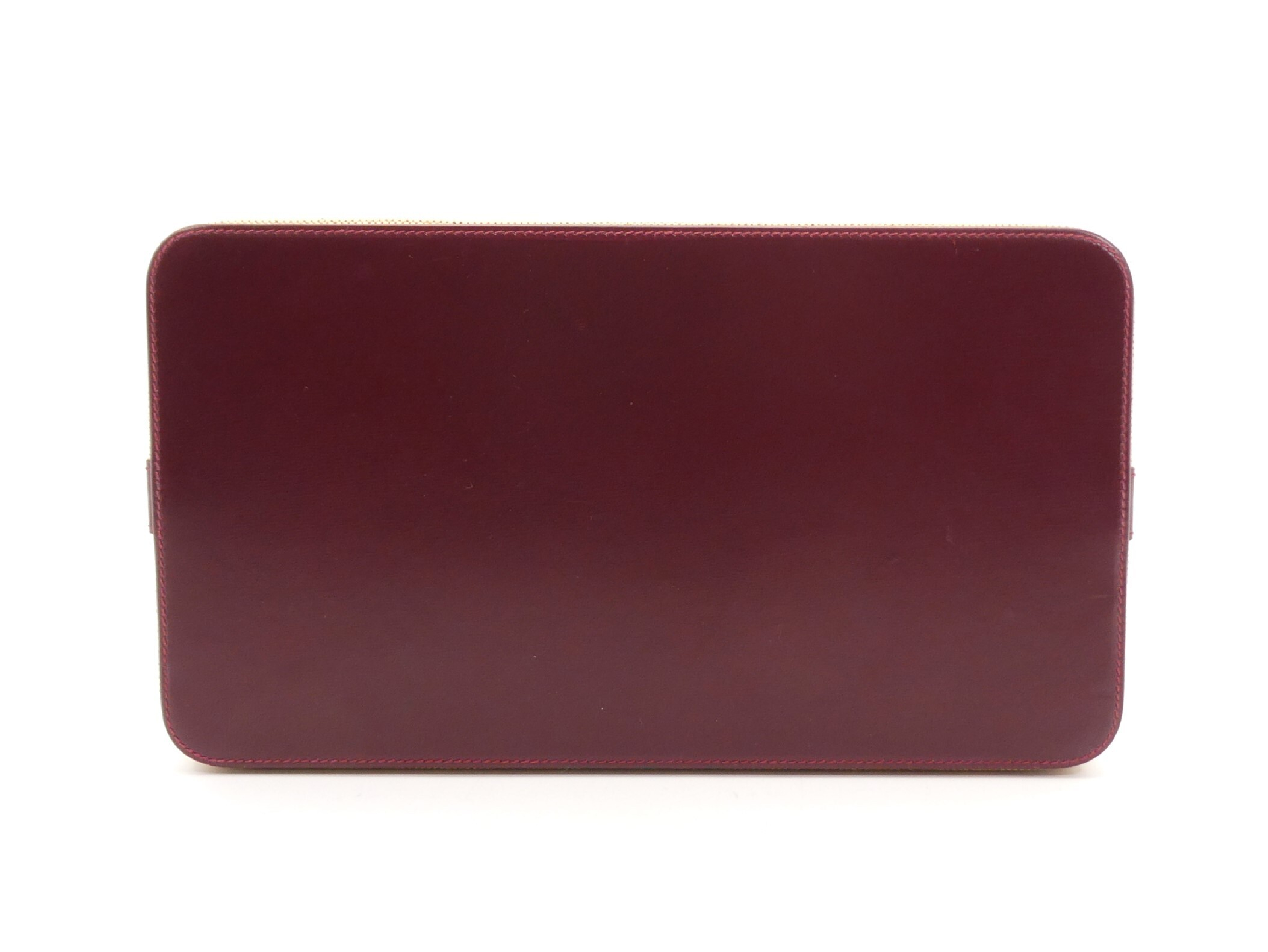Toile H Leather Vanity Bag with "J" Stamp — view 5