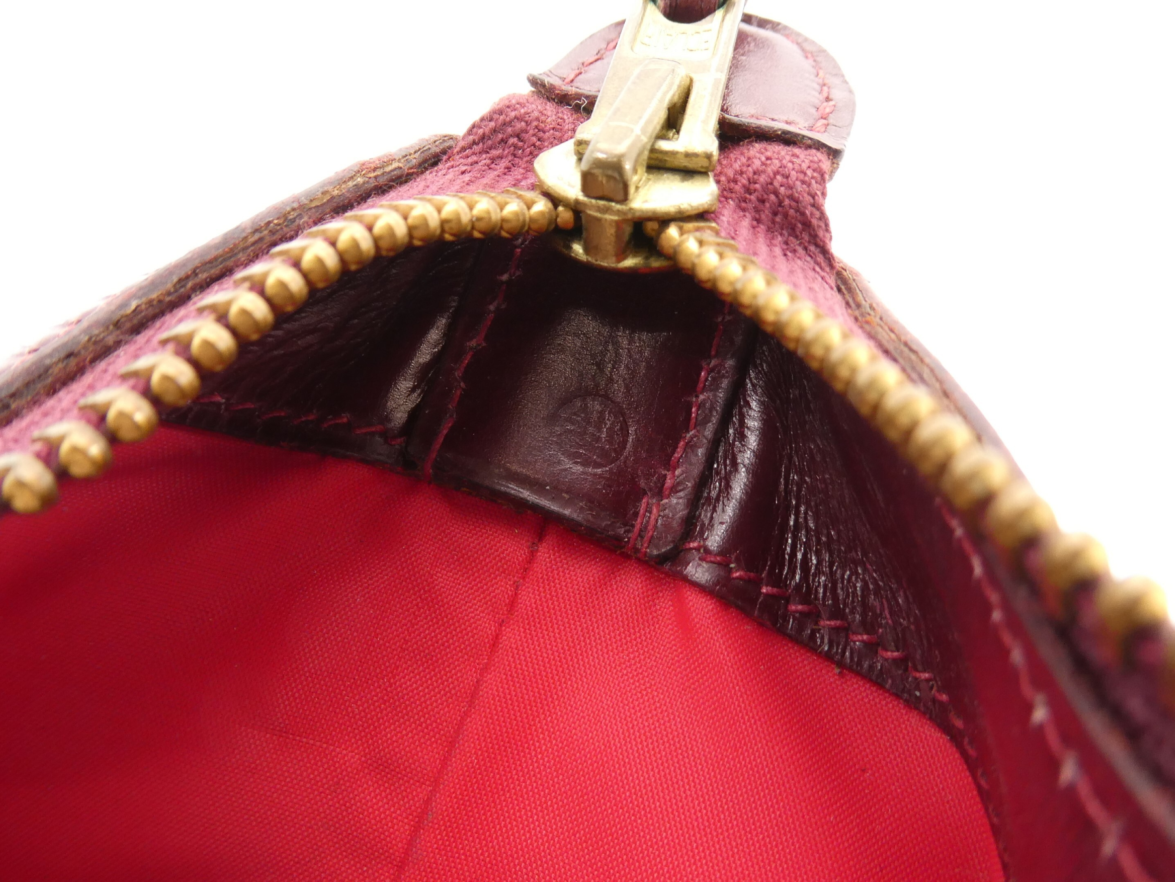 Toile H Leather Vanity Bag with "J" Stamp — view 9