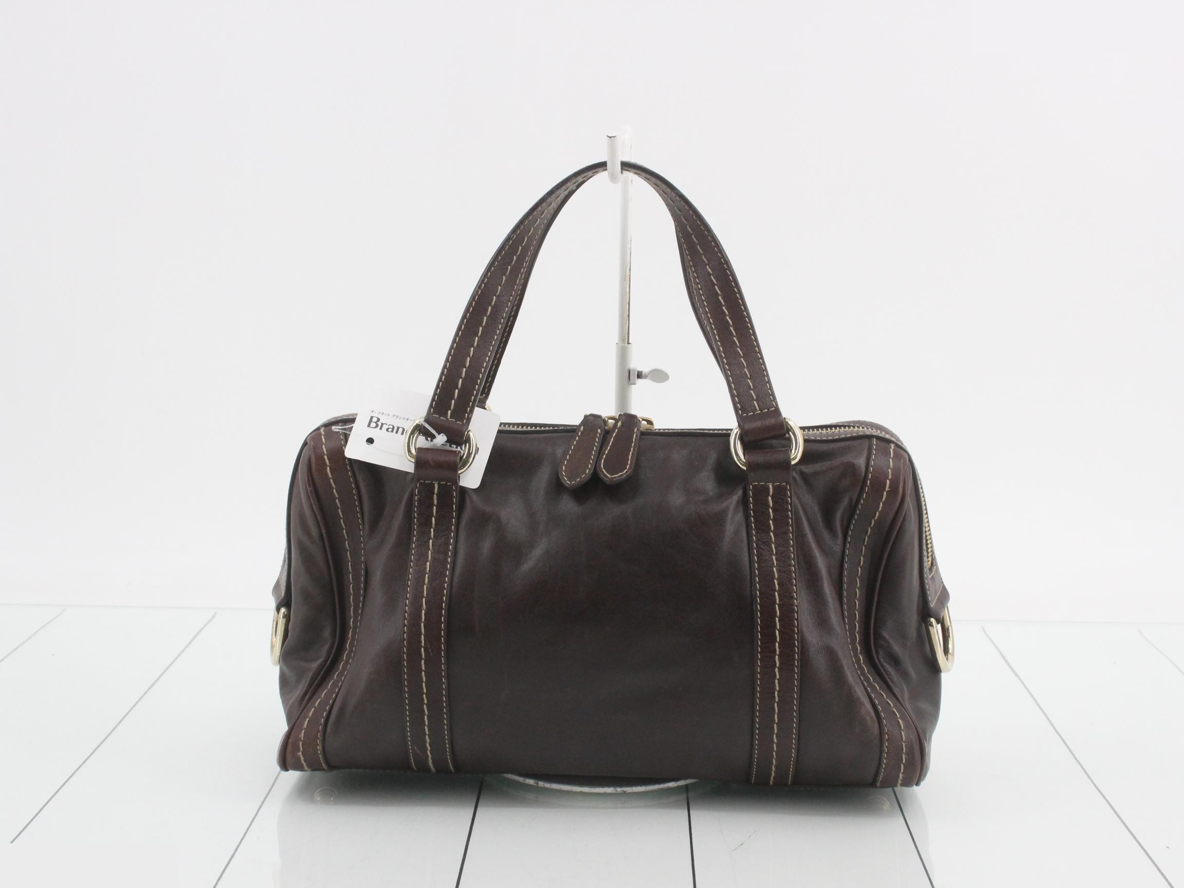 Leather handbag — view 2