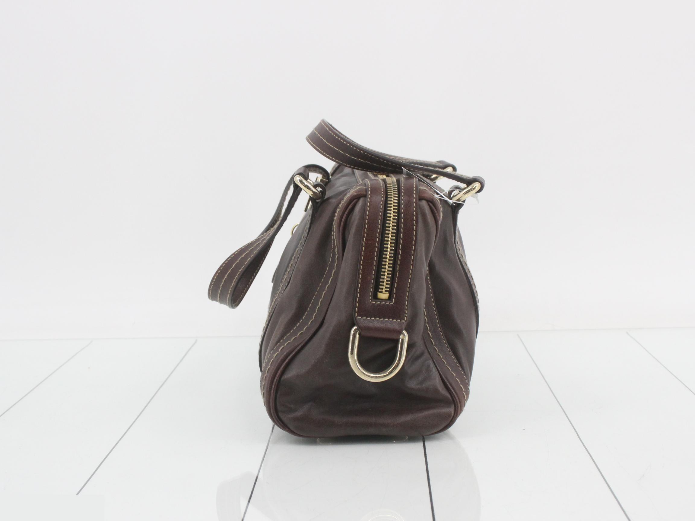 Leather handbag — view 3