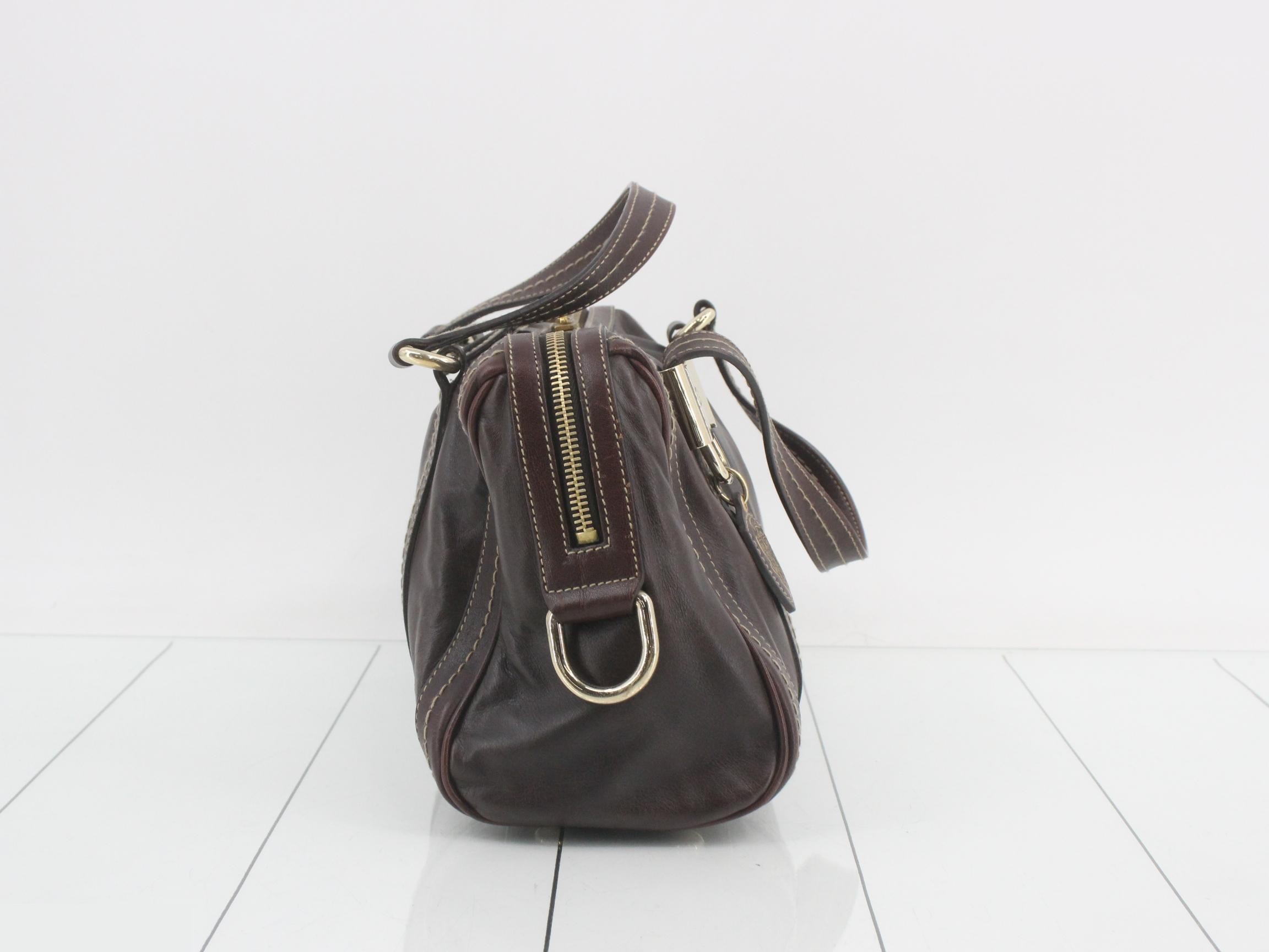 Leather handbag — view 4