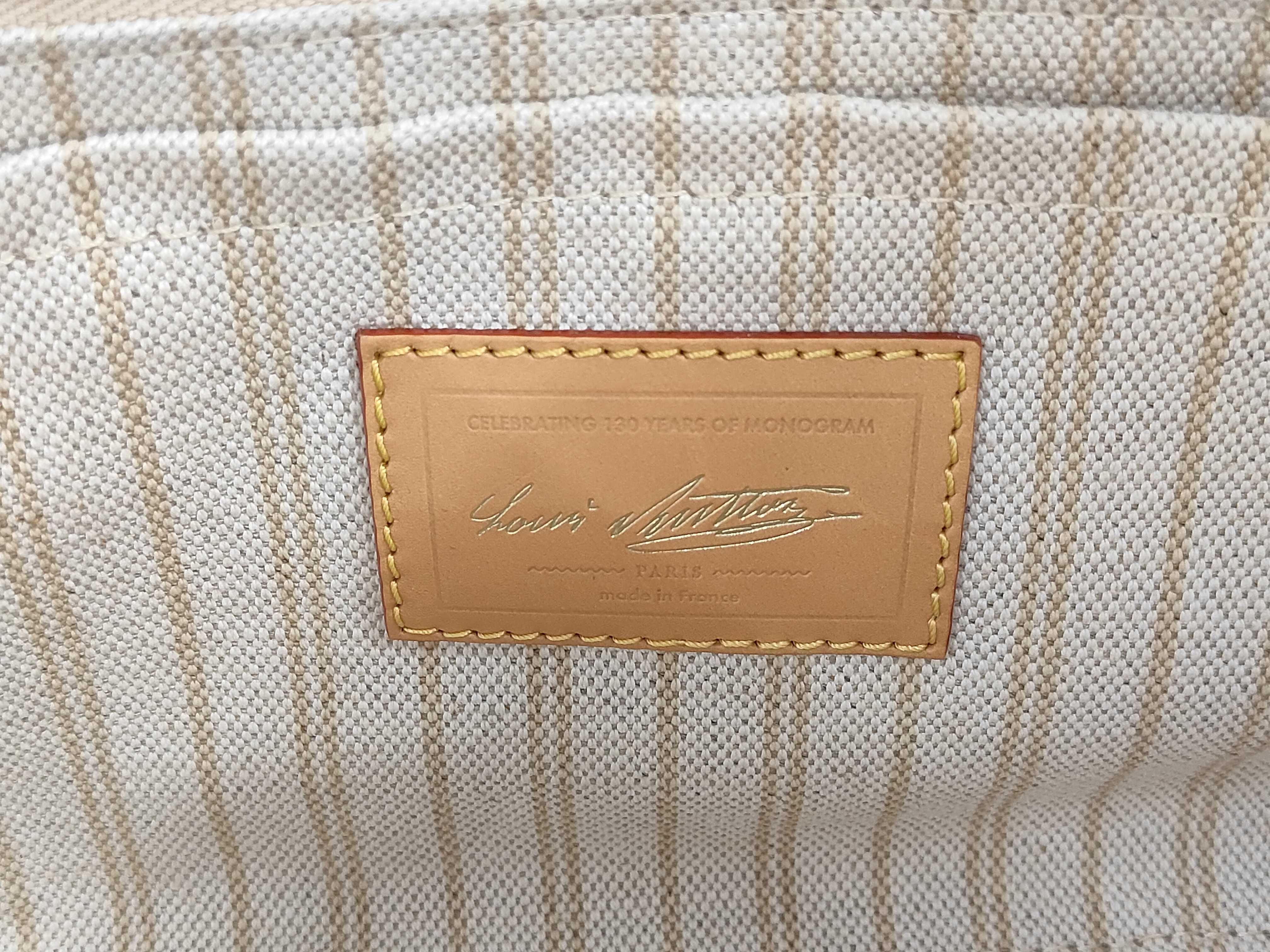 LV Louis Vuitton Light Blue Carryall Bag — view 8