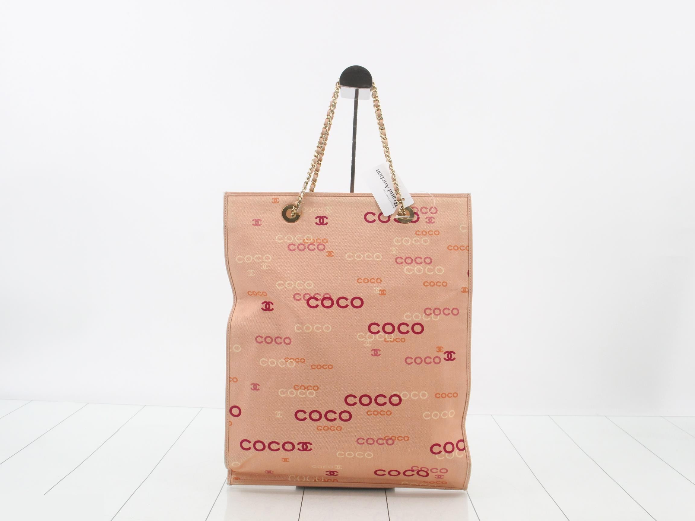 Canvas Chain Tote Bag PK — view 2