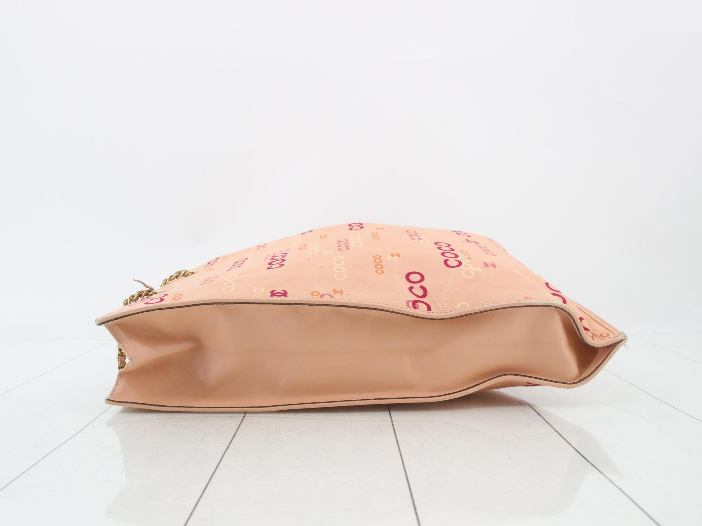 Canvas Chain Tote Bag PK — view 4