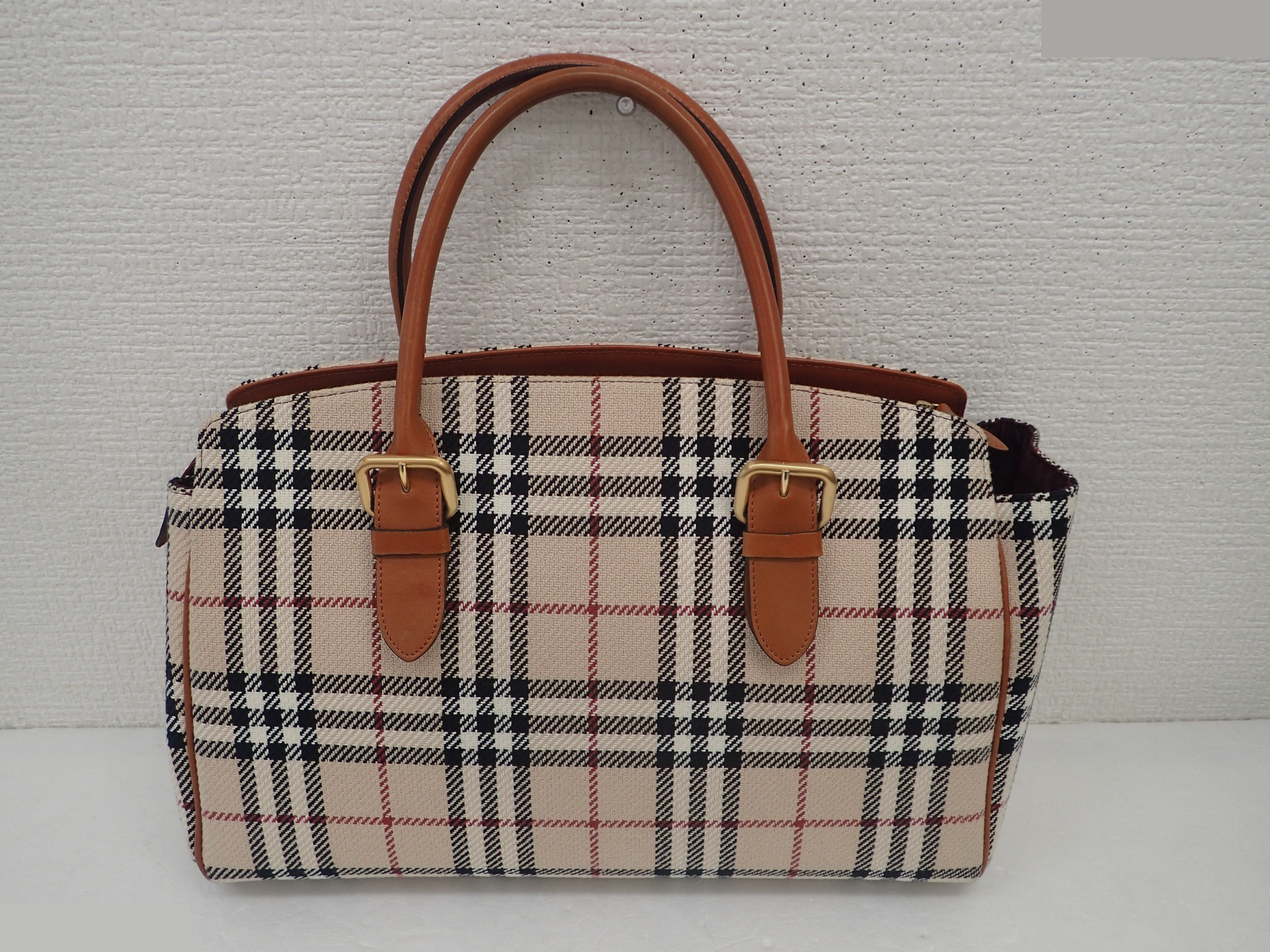 Nova Check Tote Bag — view 3