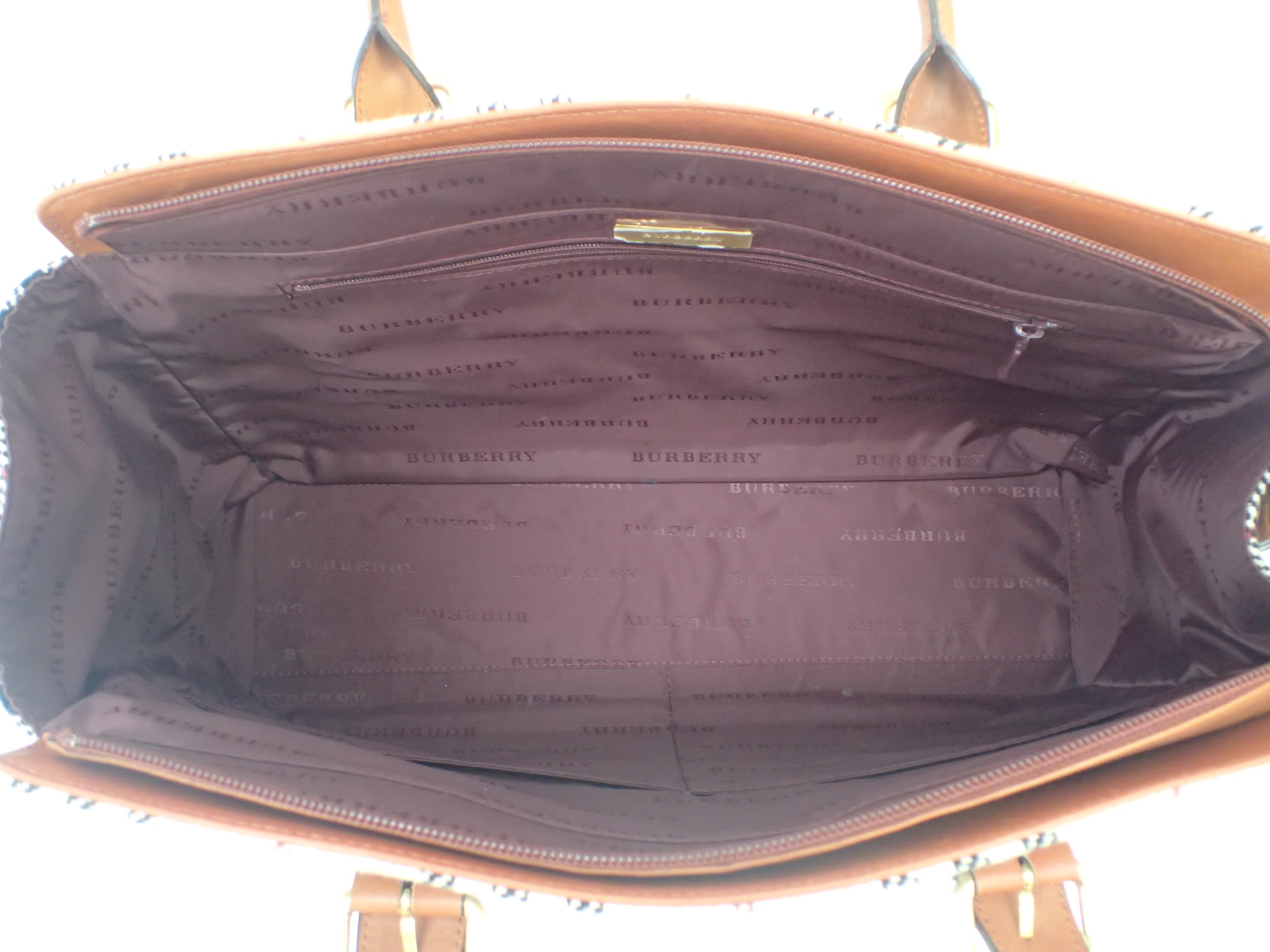 Nova Check Tote Bag — view 7