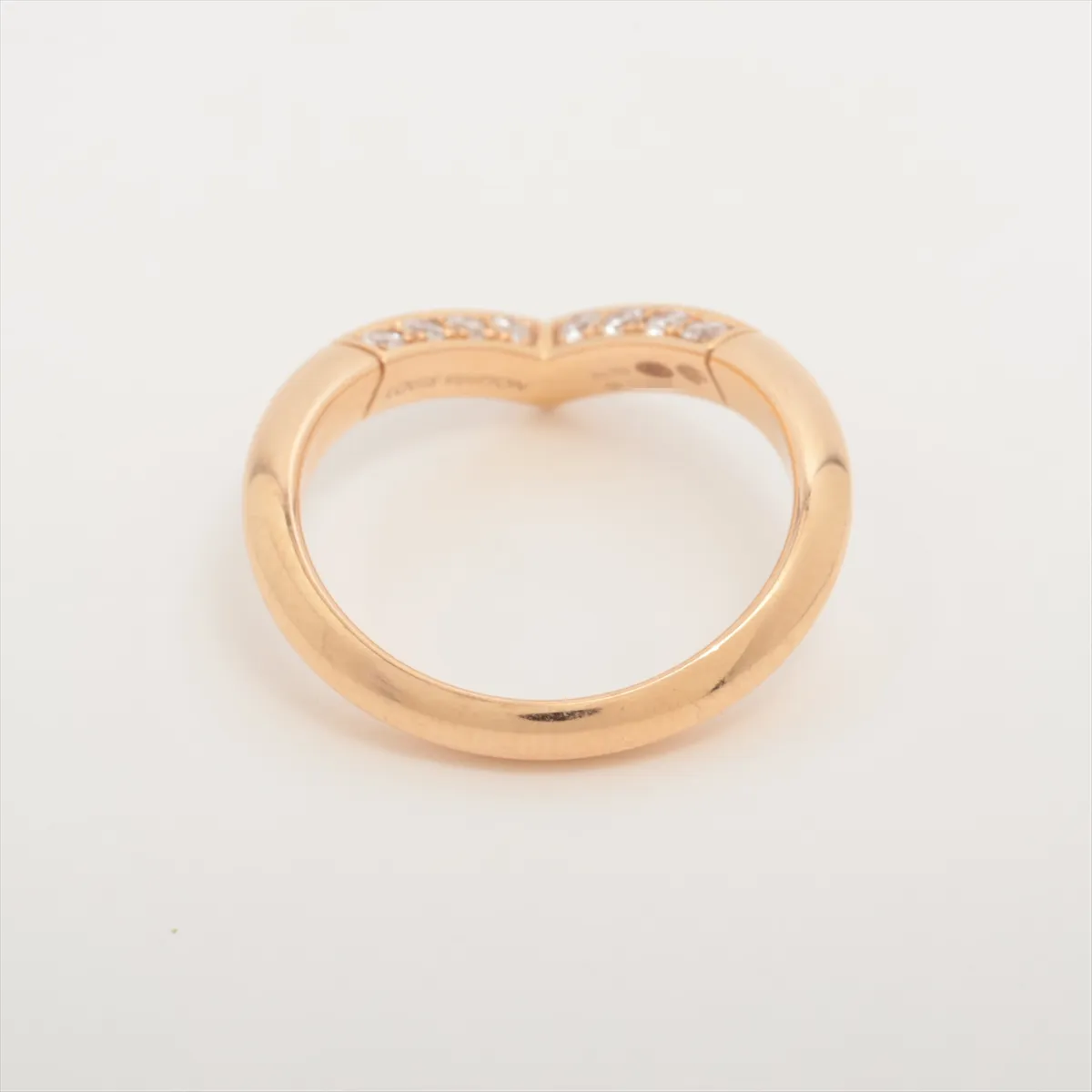 LV Diamond Ring 750 (PG) 3.5g 50 H03510 Q9Y46D — view 2