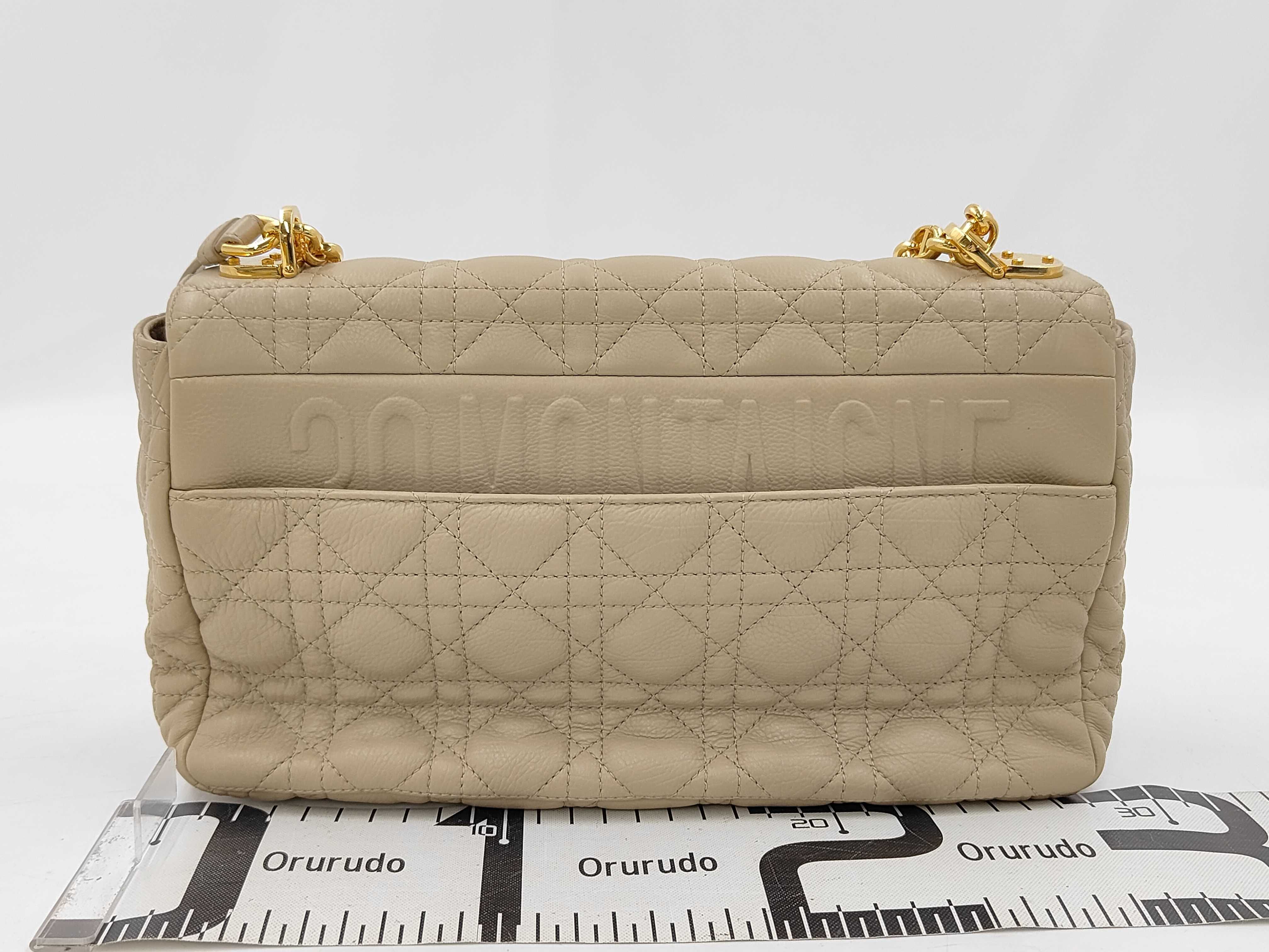 2285 Caro Shoulder Bag (Beige) — view 2