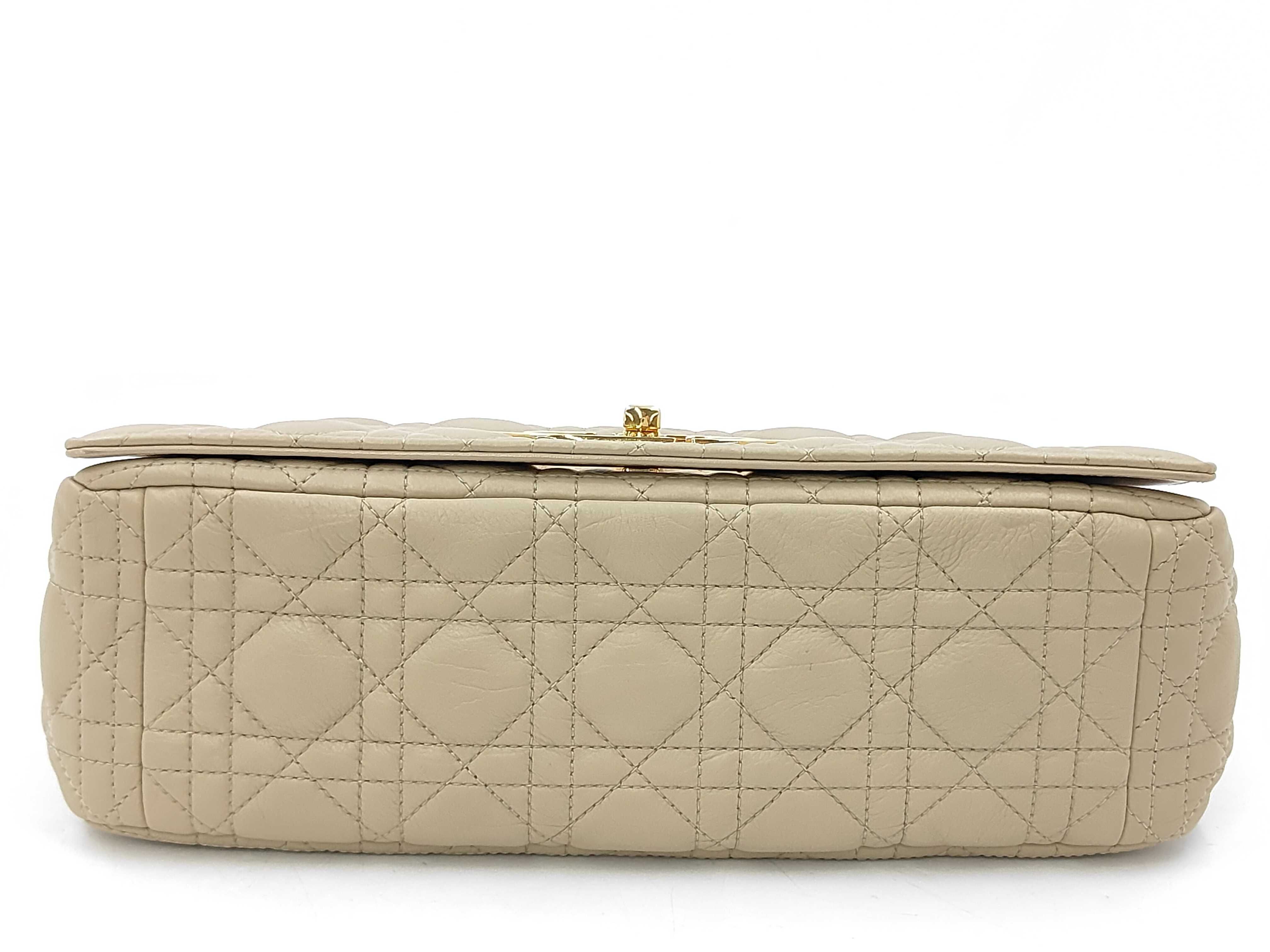 2285 Caro Shoulder Bag (Beige) — view 4