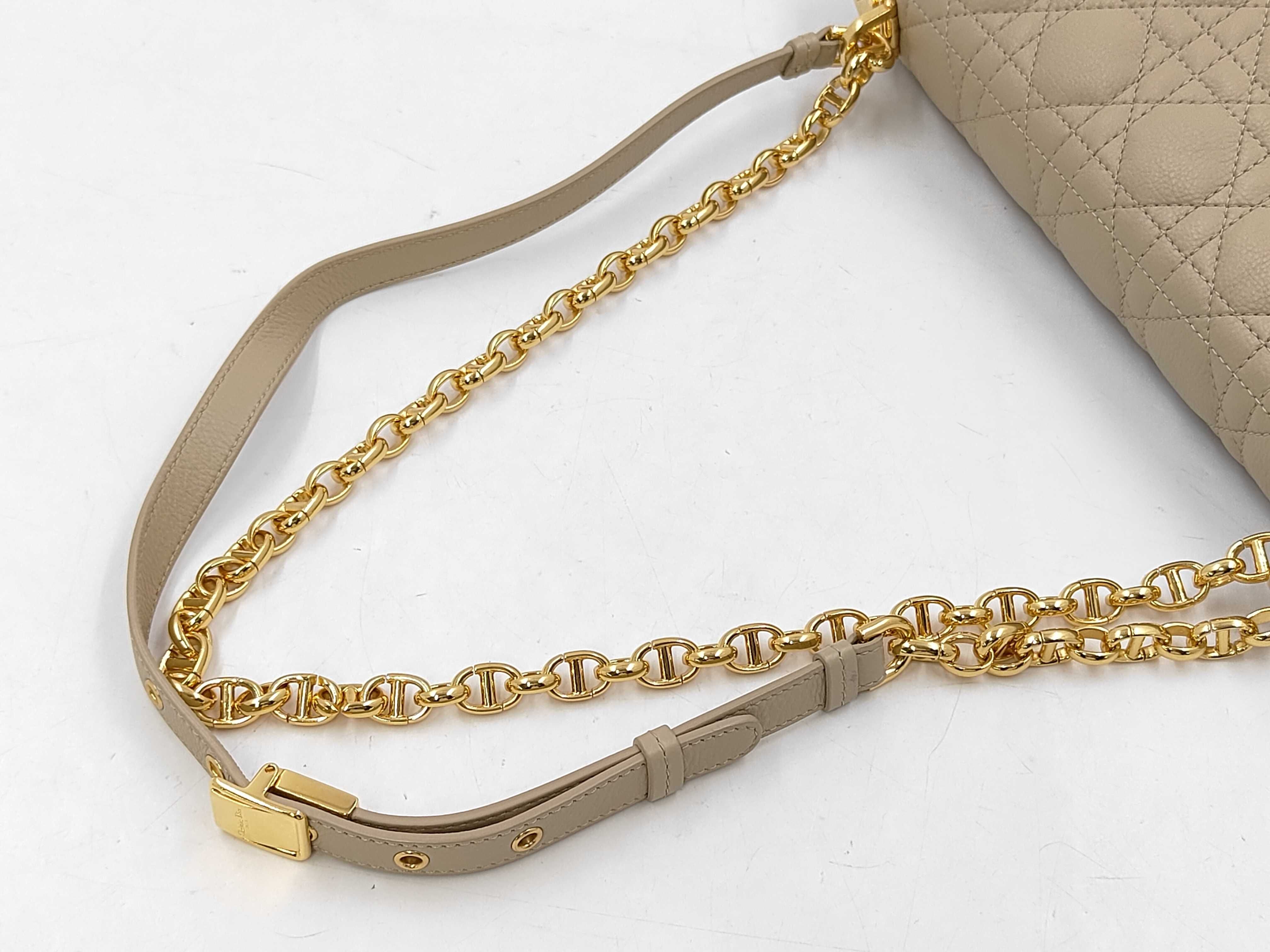 2285 Caro Shoulder Bag (Beige) — view 5