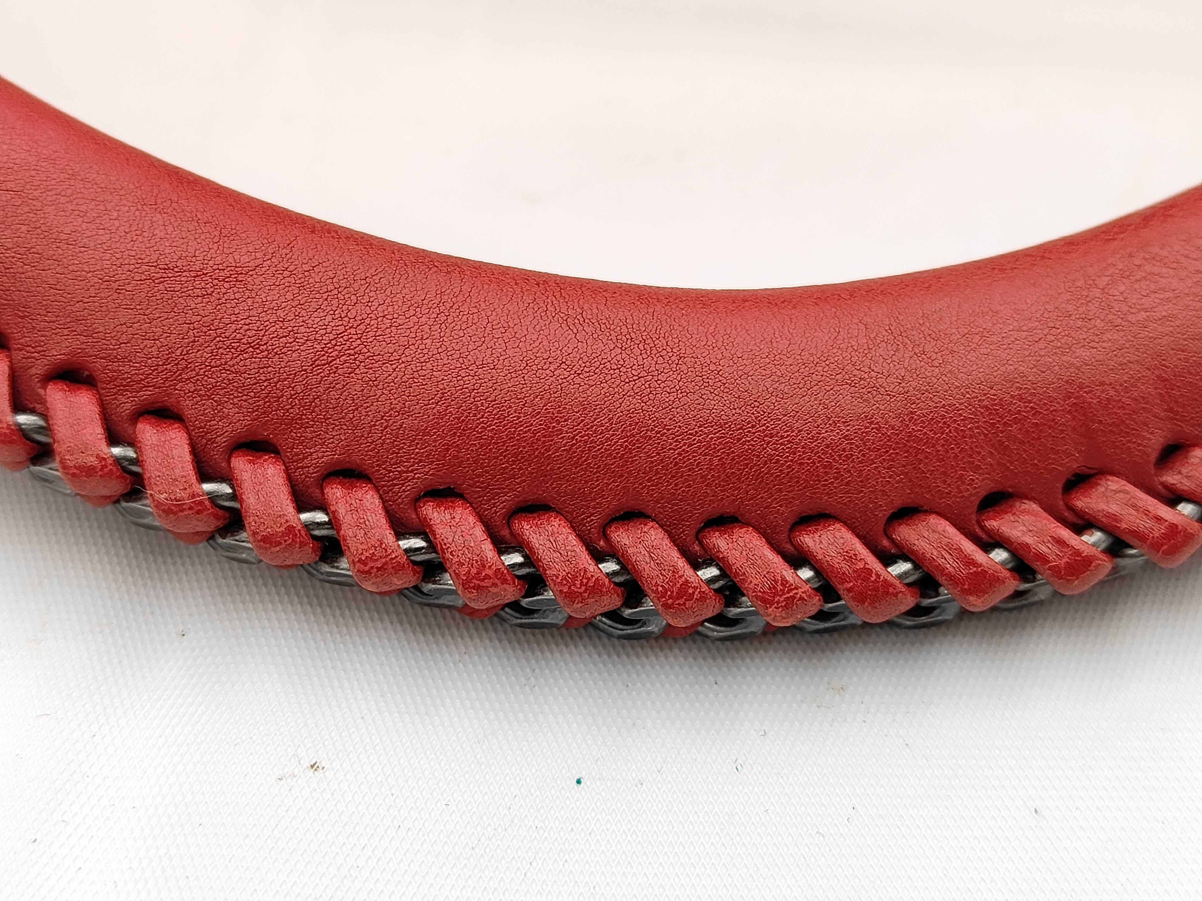 Boy Chanel Lambskin Red Shoulder Bag — view 5