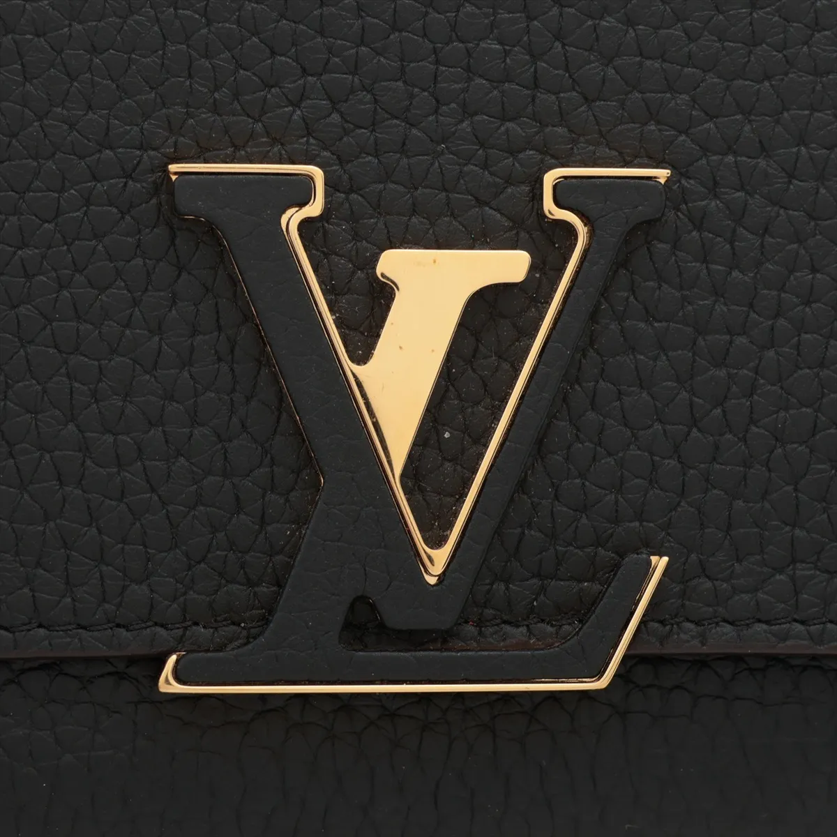 Taurillon Portefeuille Capucines M61248 Noir Long Wallet (RFID detected) — view 10