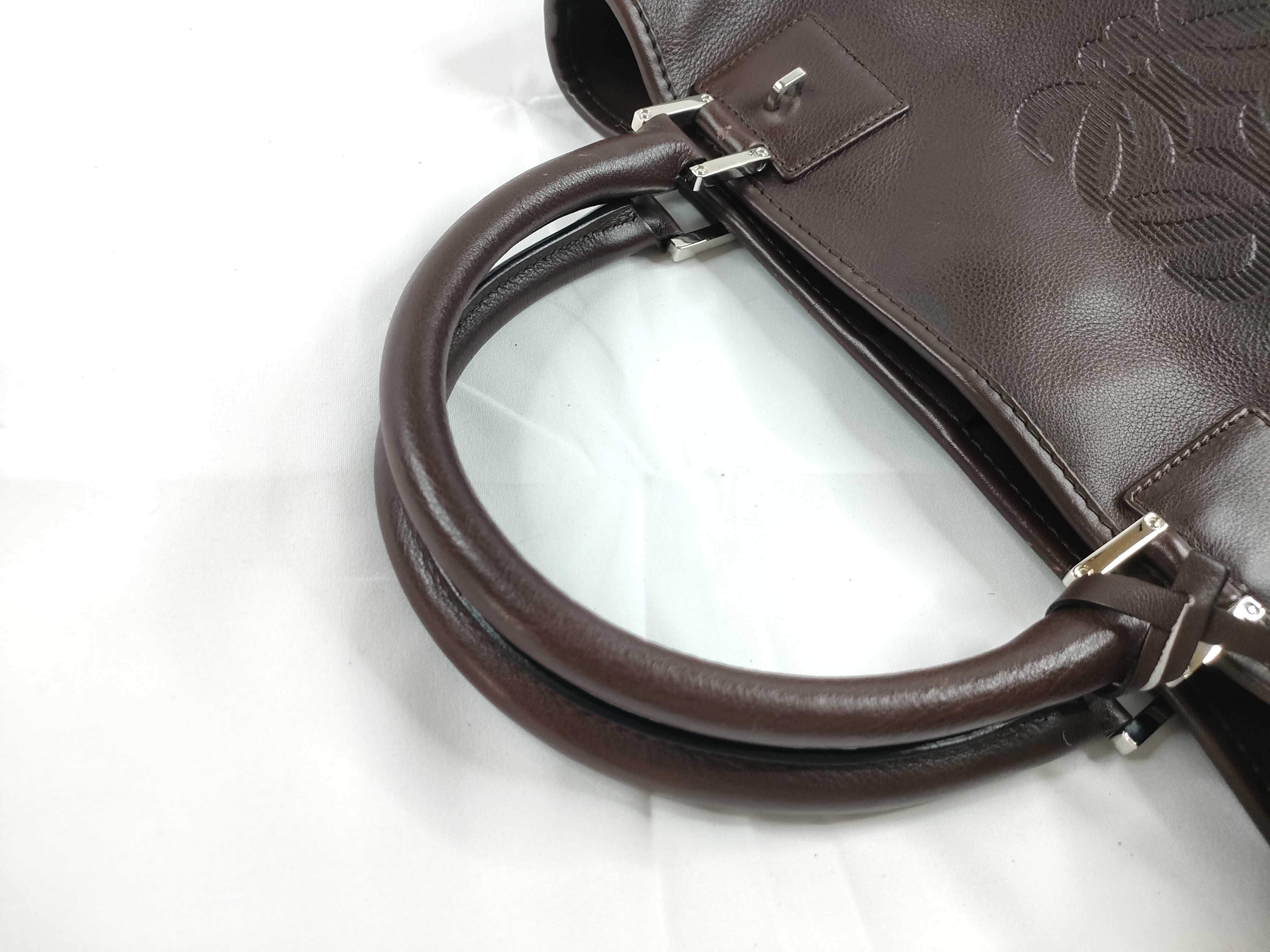 Chloe handbag, brown, with padlock and key holder. — view 6