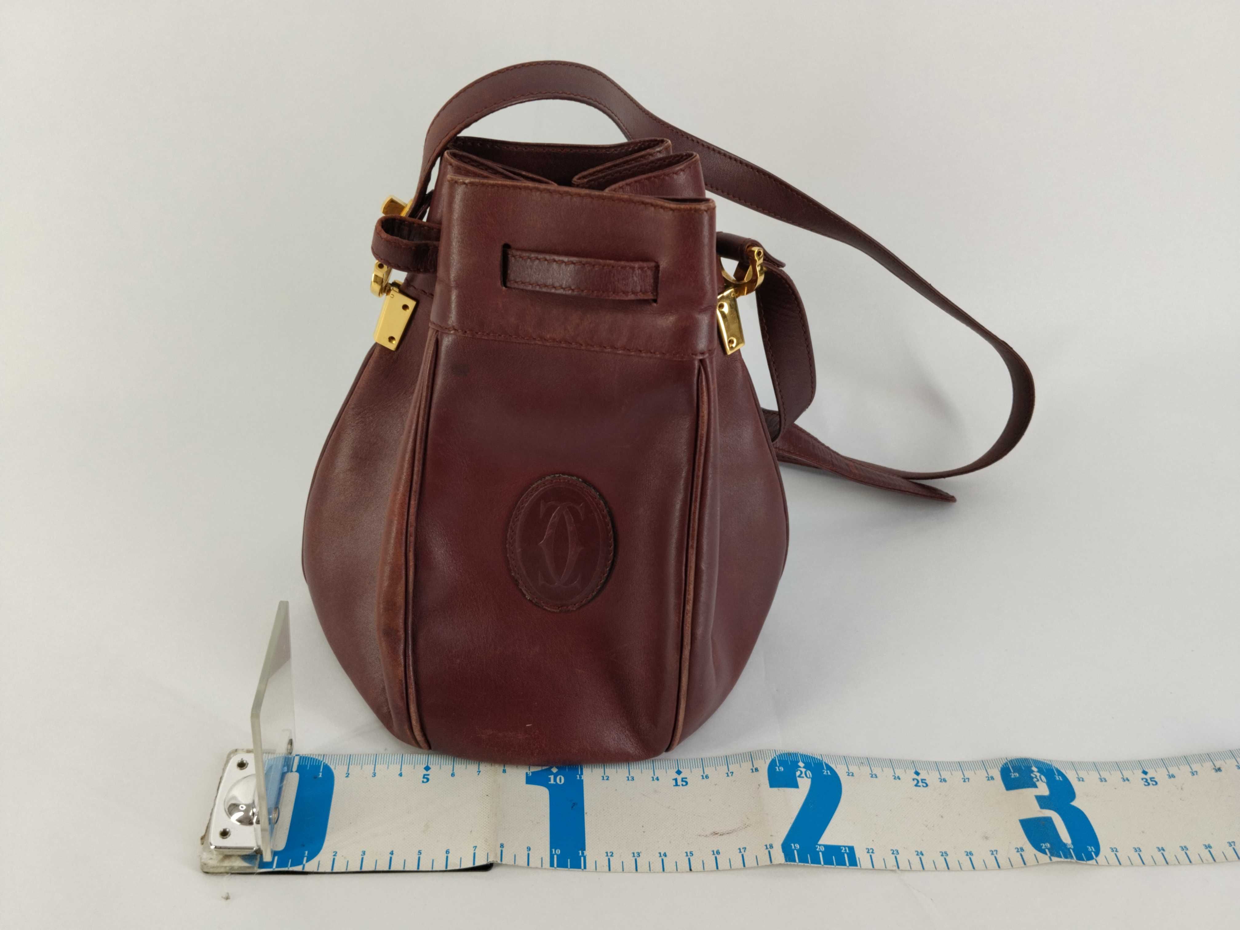 Must Bordeaux Drawstring Shoulder Bag — view 2
