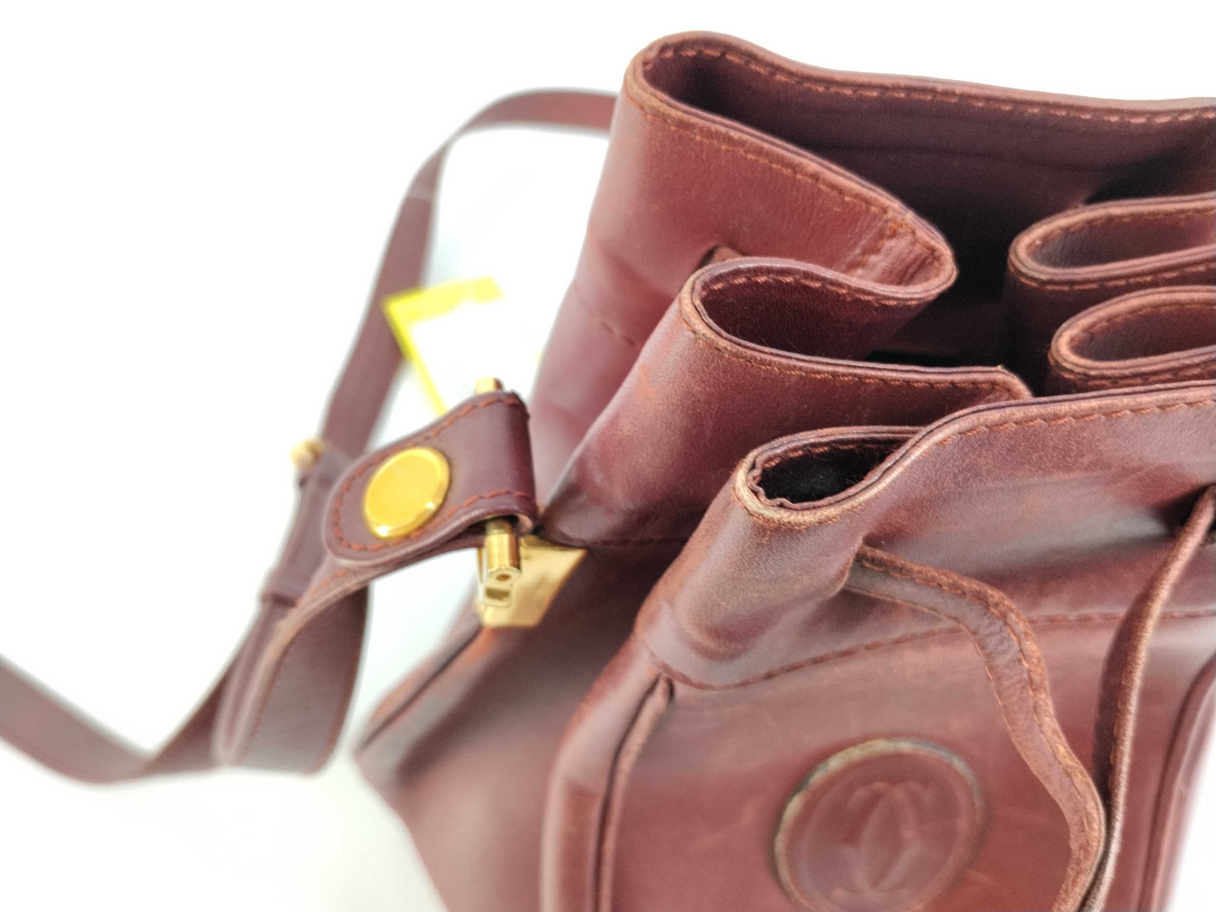Must Bordeaux Drawstring Shoulder Bag — view 8