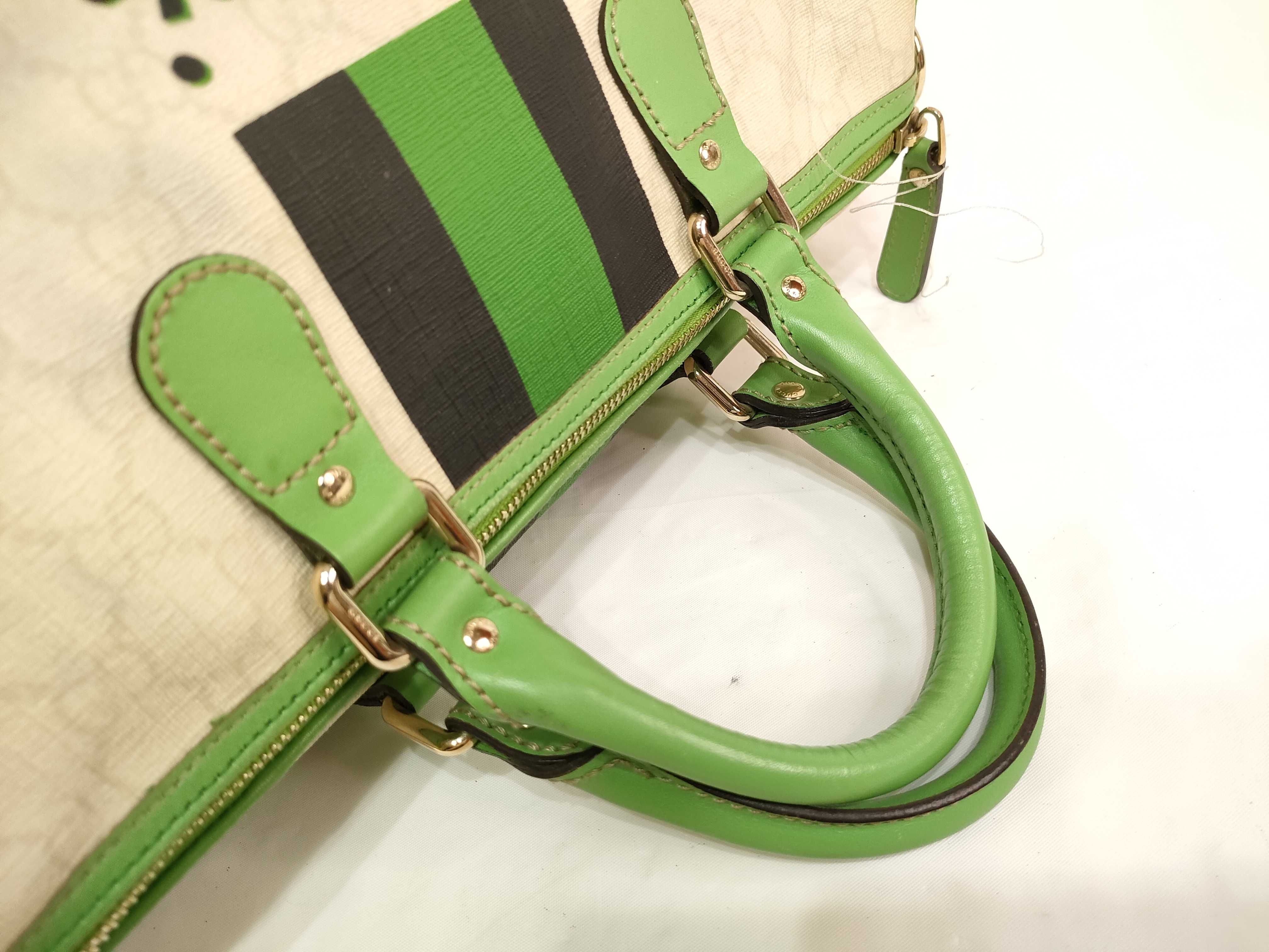 GG DU-GG Supreme PVC Boston Bag 189895 Handbag — view 3