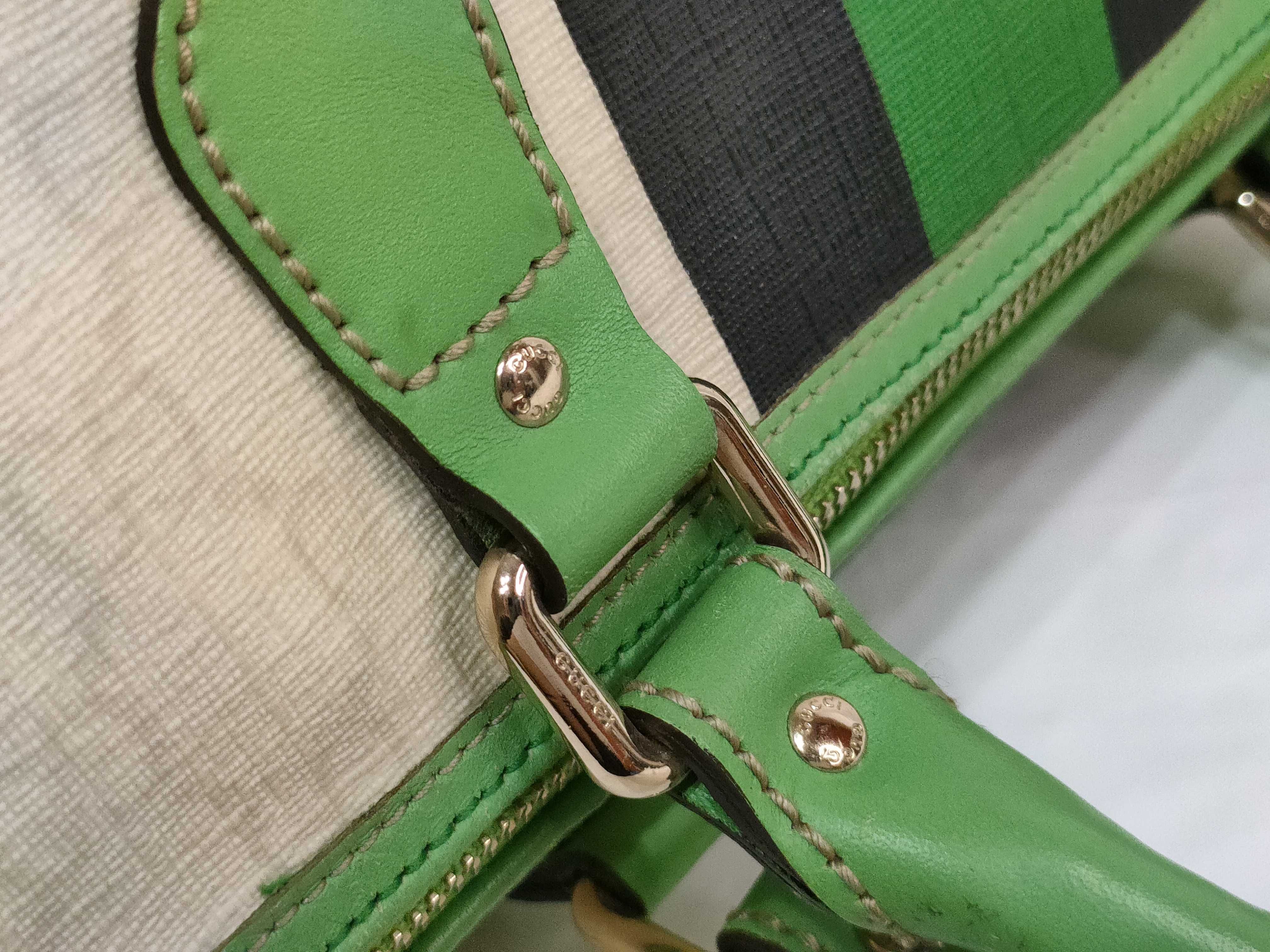 GG DU-GG Supreme PVC Boston Bag 189895 Handbag — view 4
