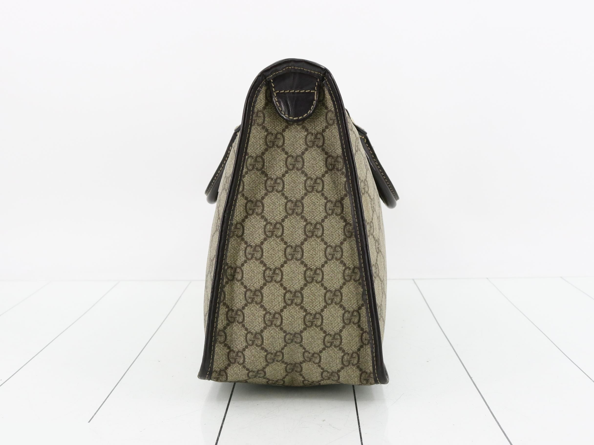 GG Supreme Leather Handbag — view 3