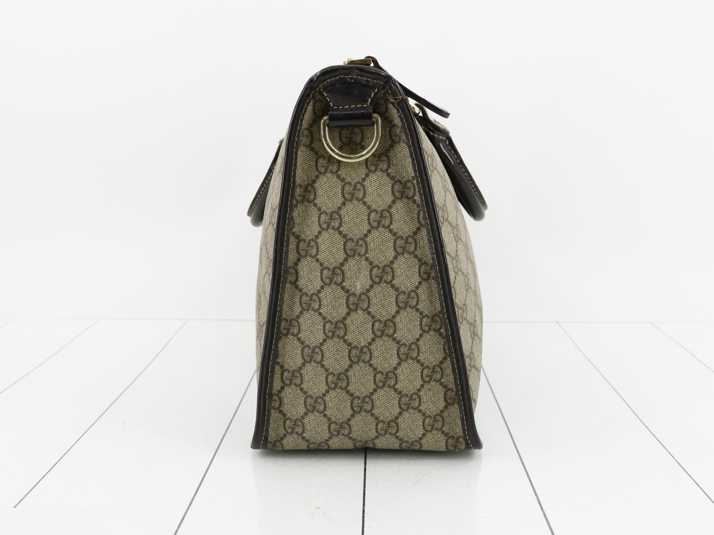GG Supreme Leather Handbag — view 4