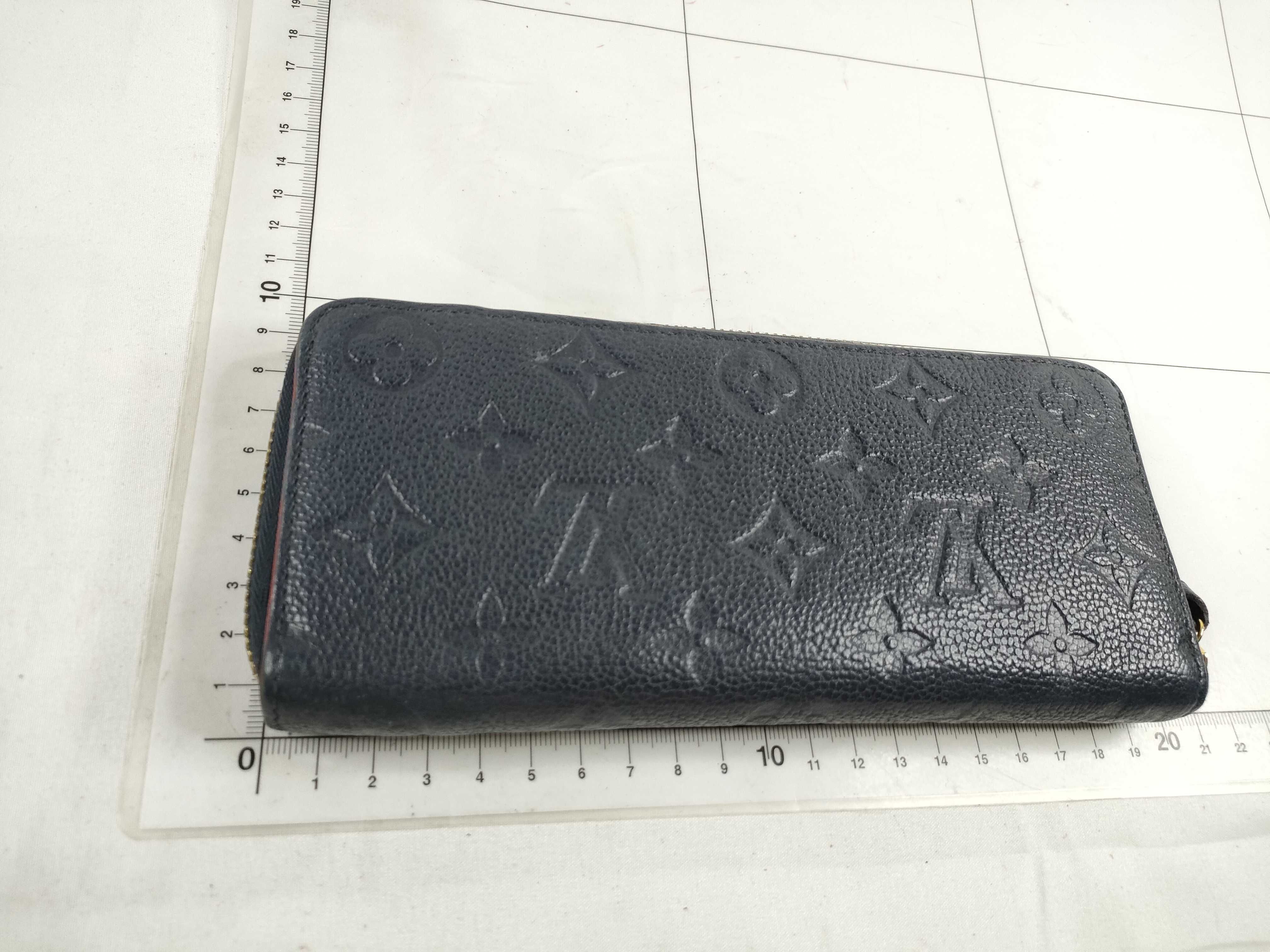 Monogram Empreinte Portefeuille Clemence M69415 Marine Rouge Wallet — view 2
