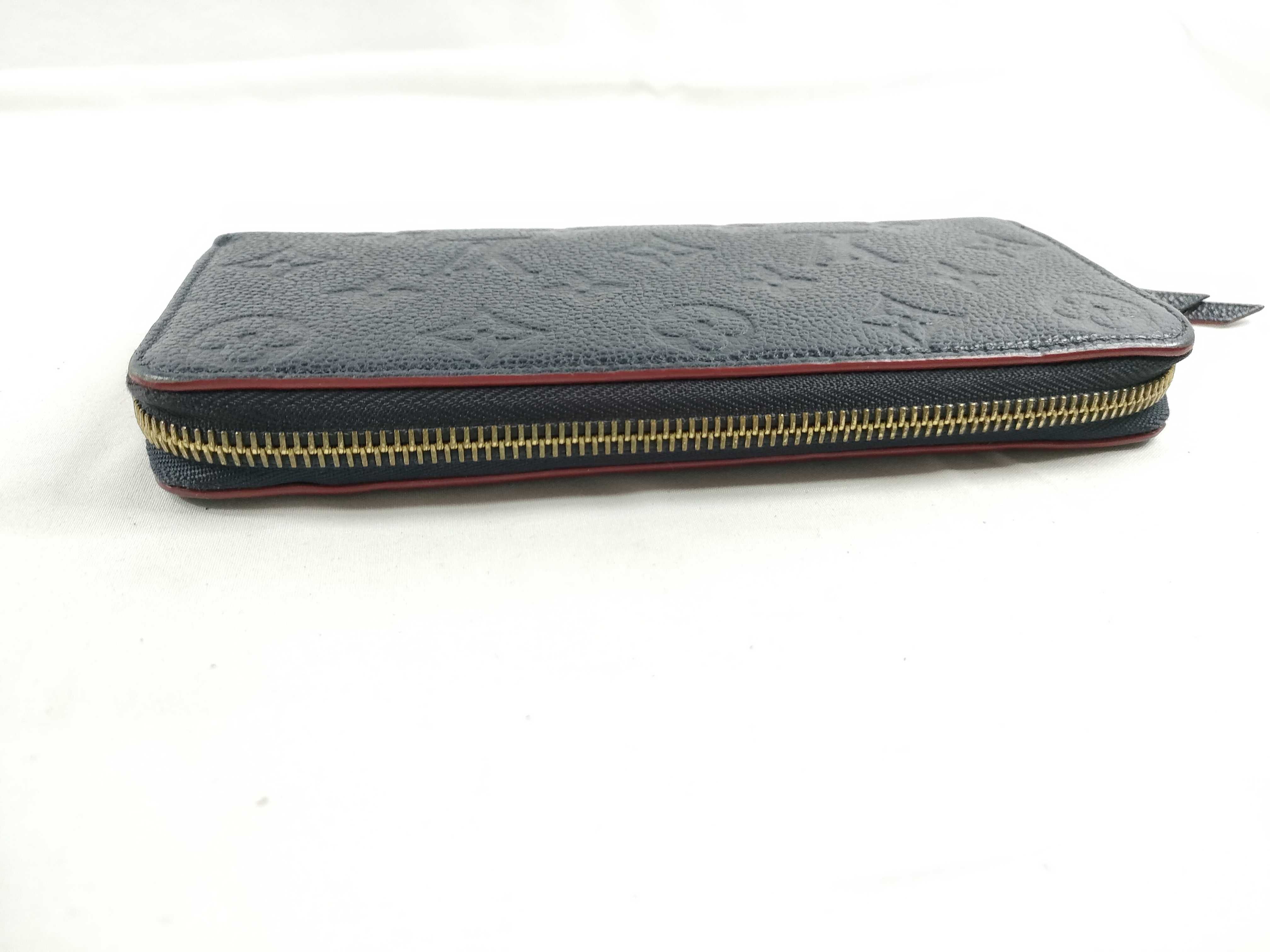 Monogram Empreinte Portefeuille Clemence M69415 Marine Rouge Wallet — view 6