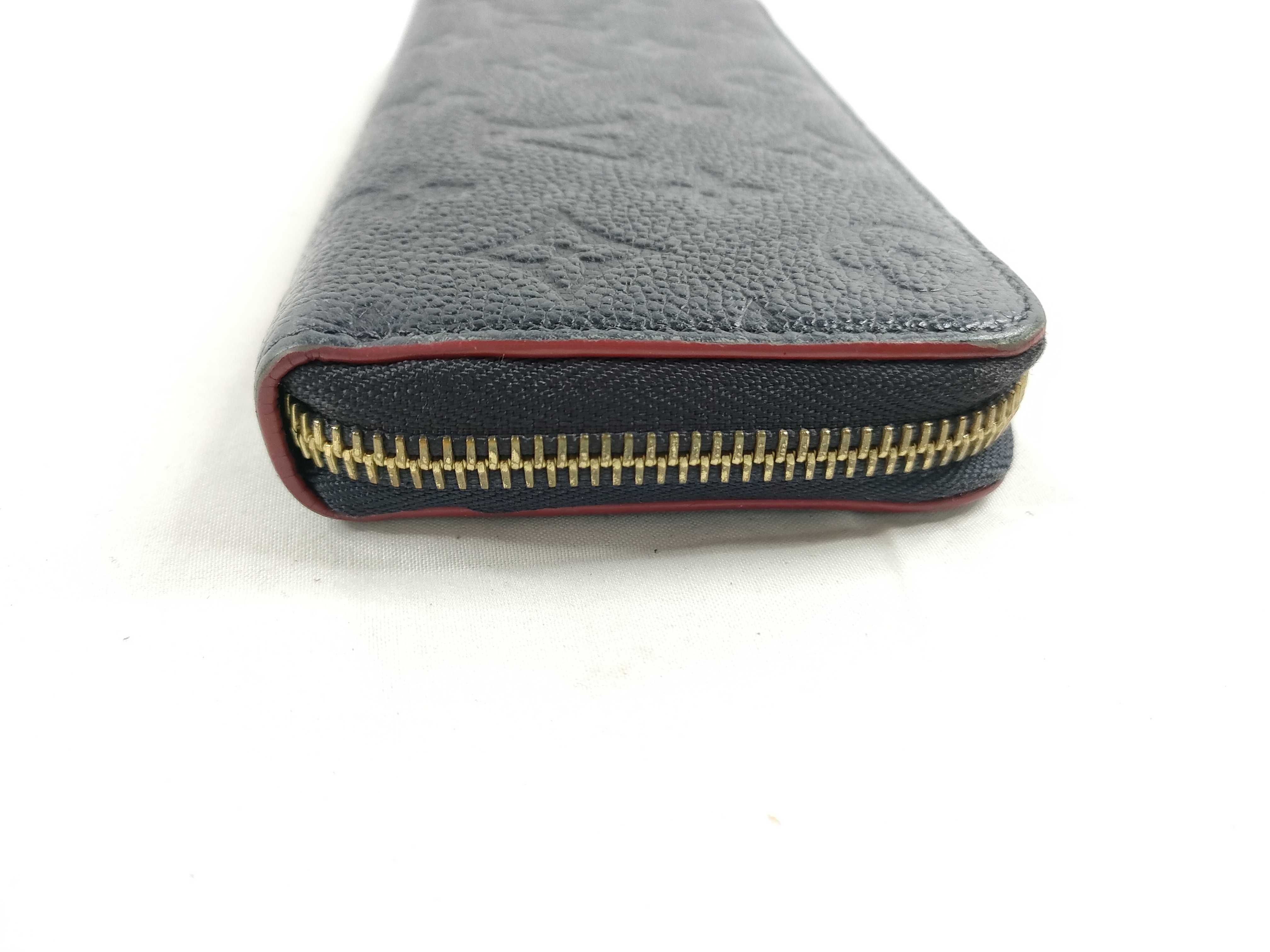 Monogram Empreinte Portefeuille Clemence M69415 Marine Rouge Wallet — view 7