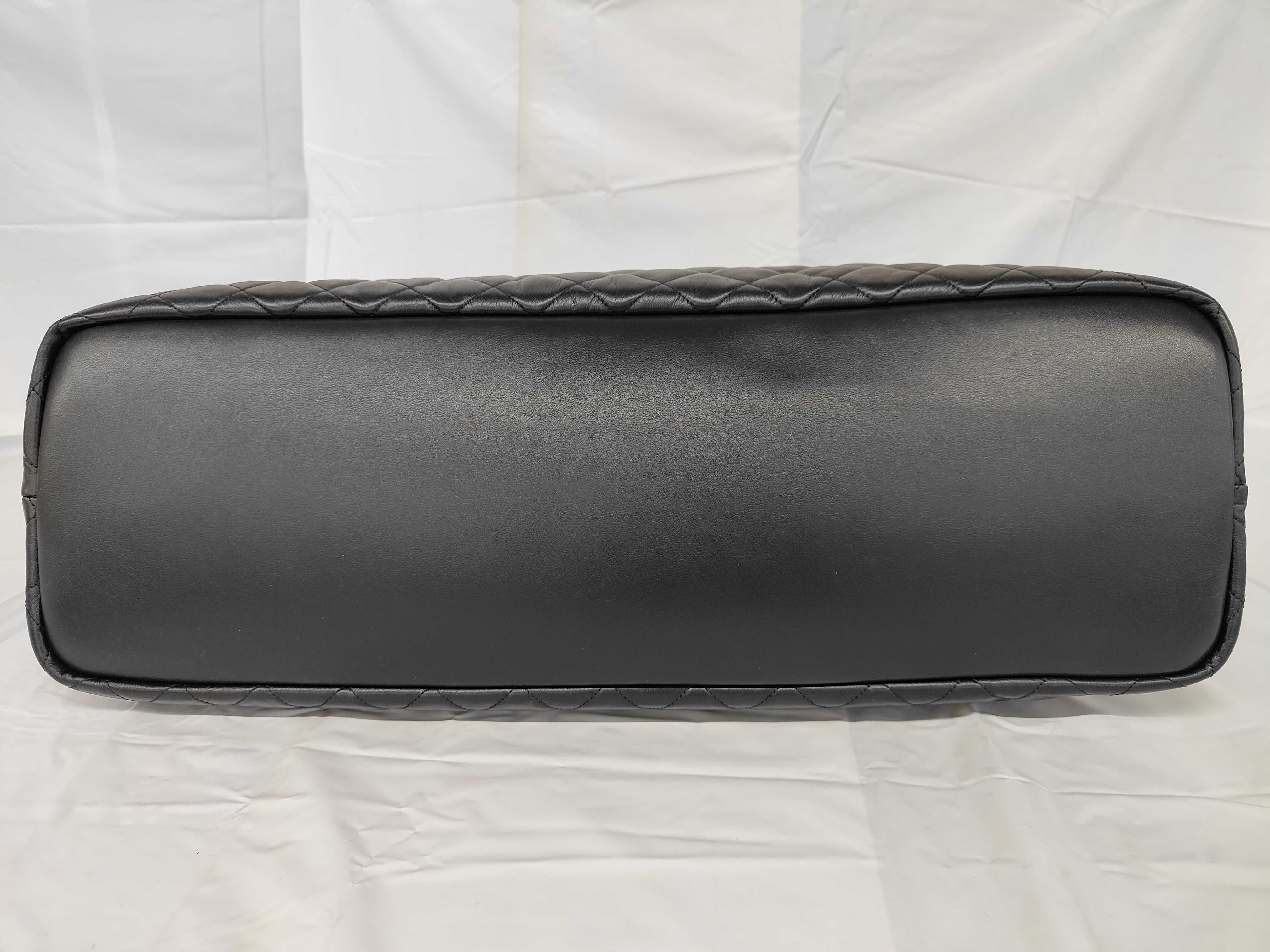 Duffle Bag 736009 Leather 2-Way Black Boston Bag — view 8