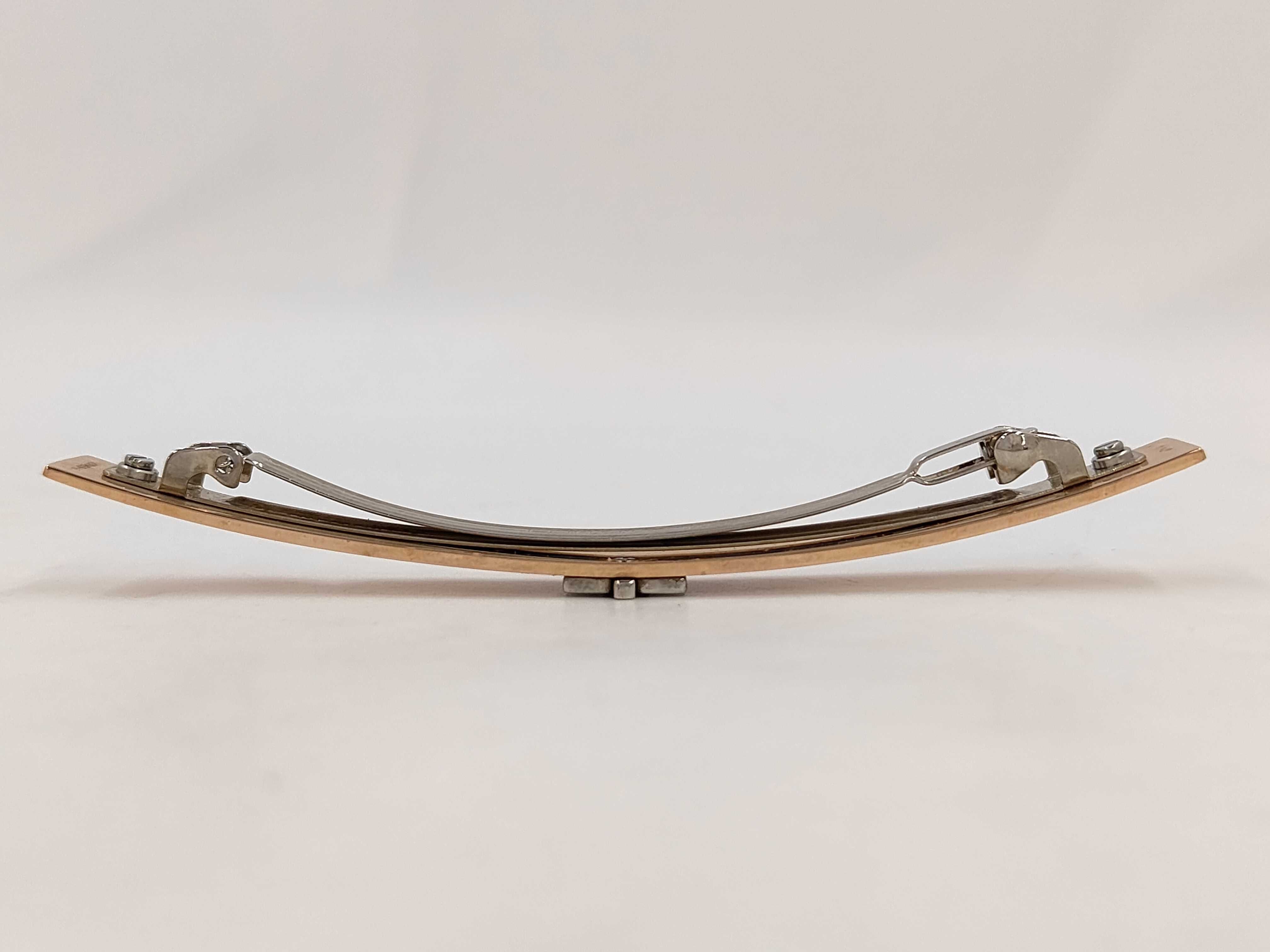 Eileen Pink Gold Barrette Hair Accessory — view 3