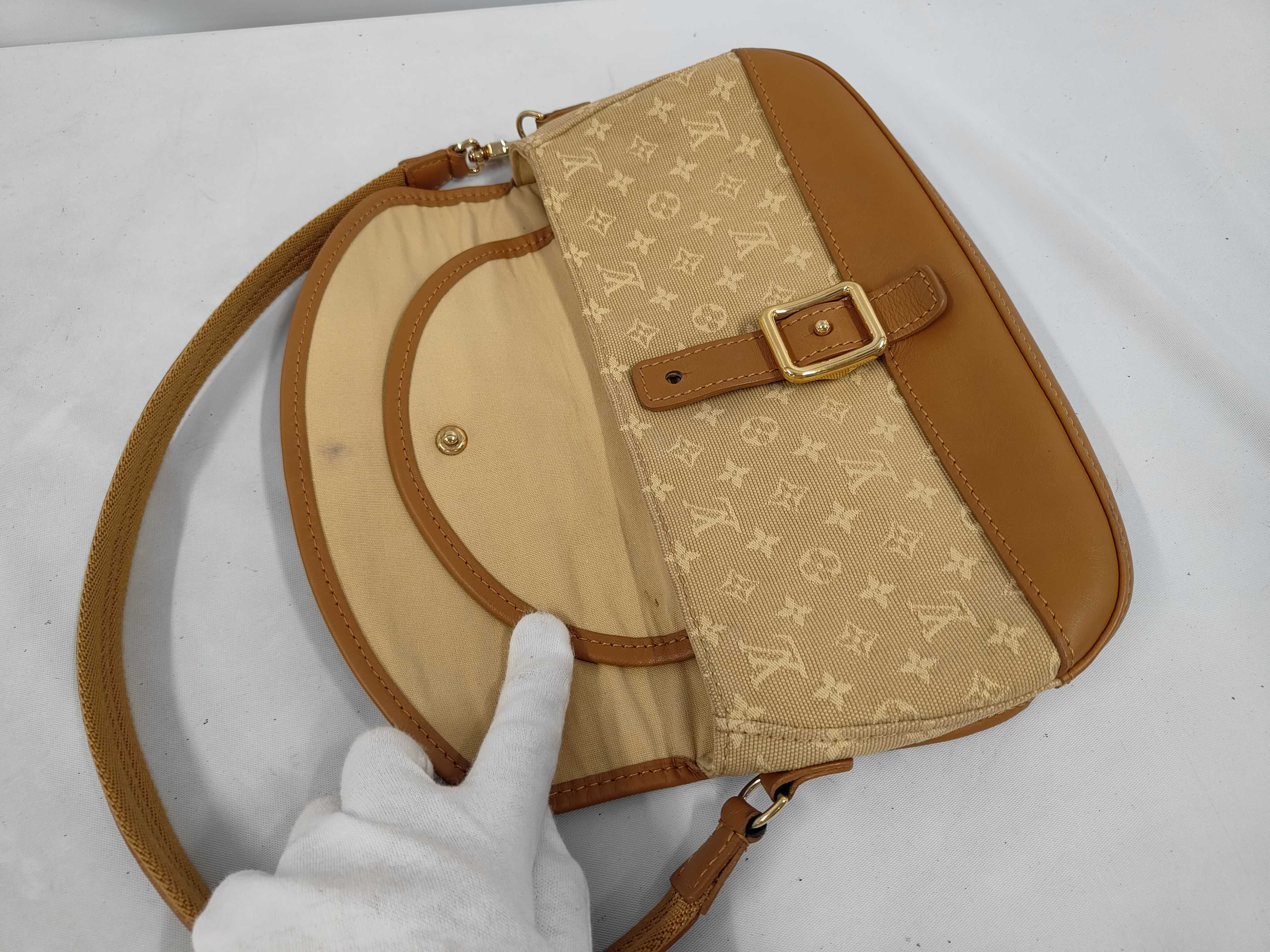 M92694 Monogram Minimal Jolie Beige Shoulder Bag — view 7