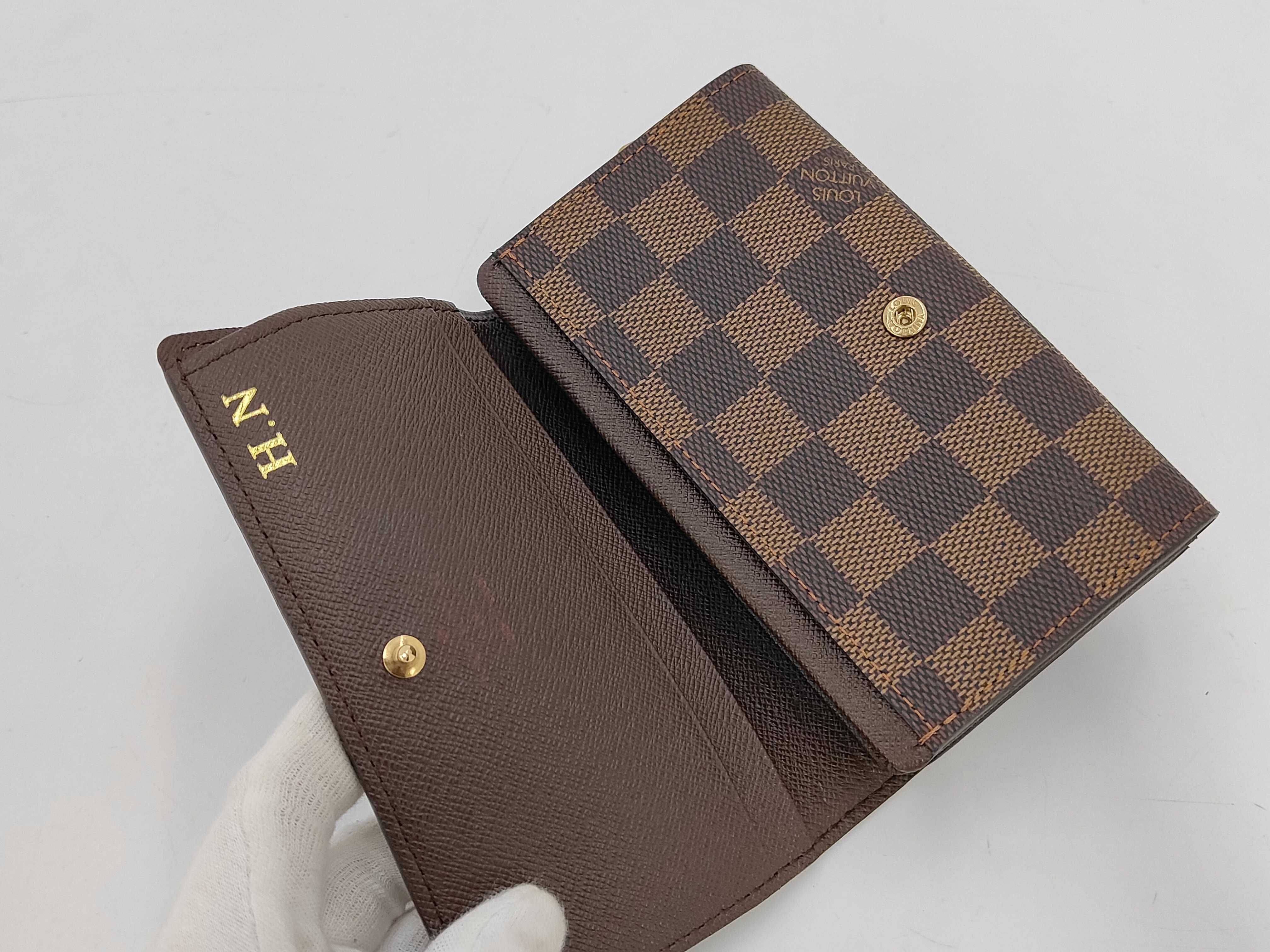 Damier Louis Vuitton Damier Portefeuille Trésor CA2019 Wallet — view 5