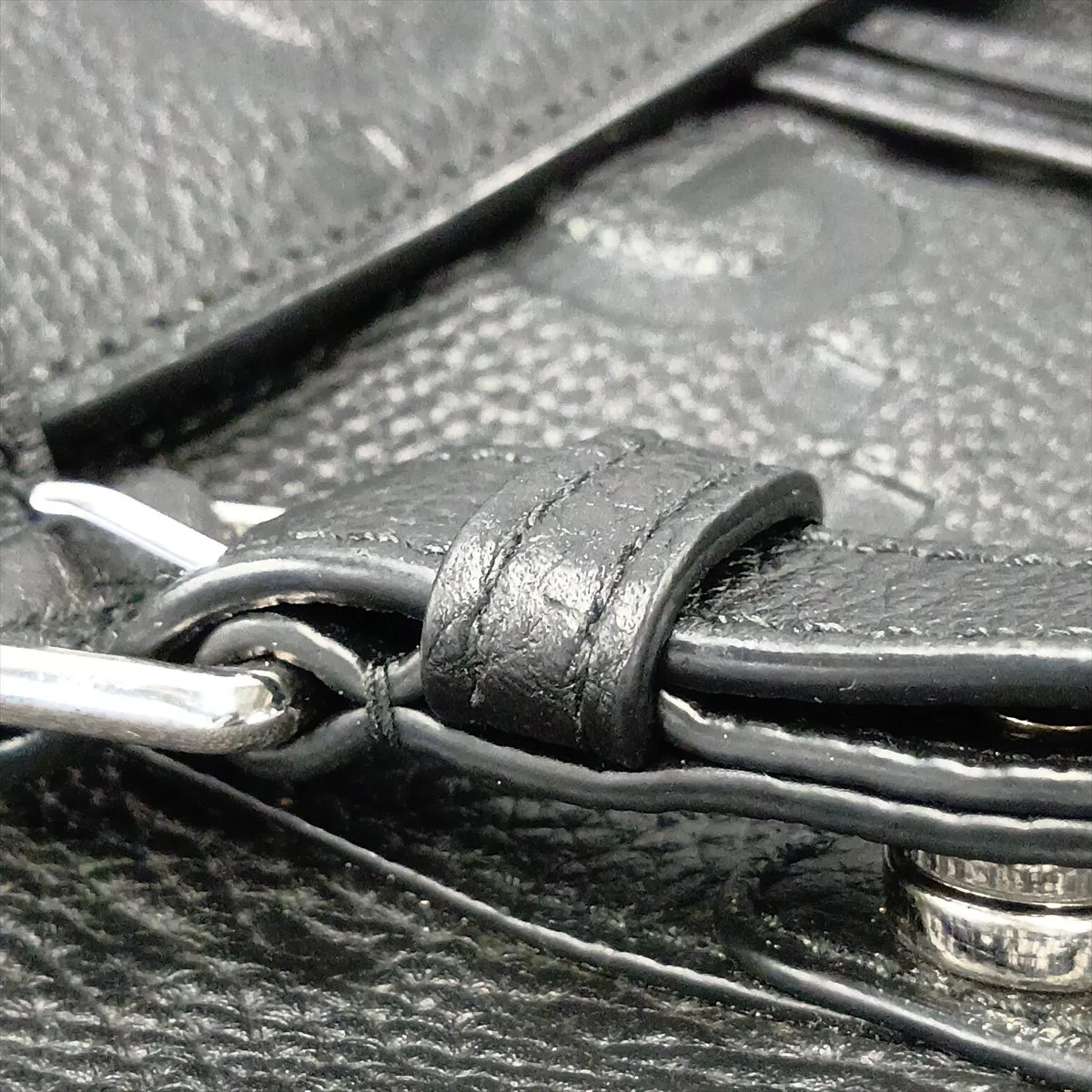 GG Embossed 625770 Leather Backpack/Rucksack, Black — view 12